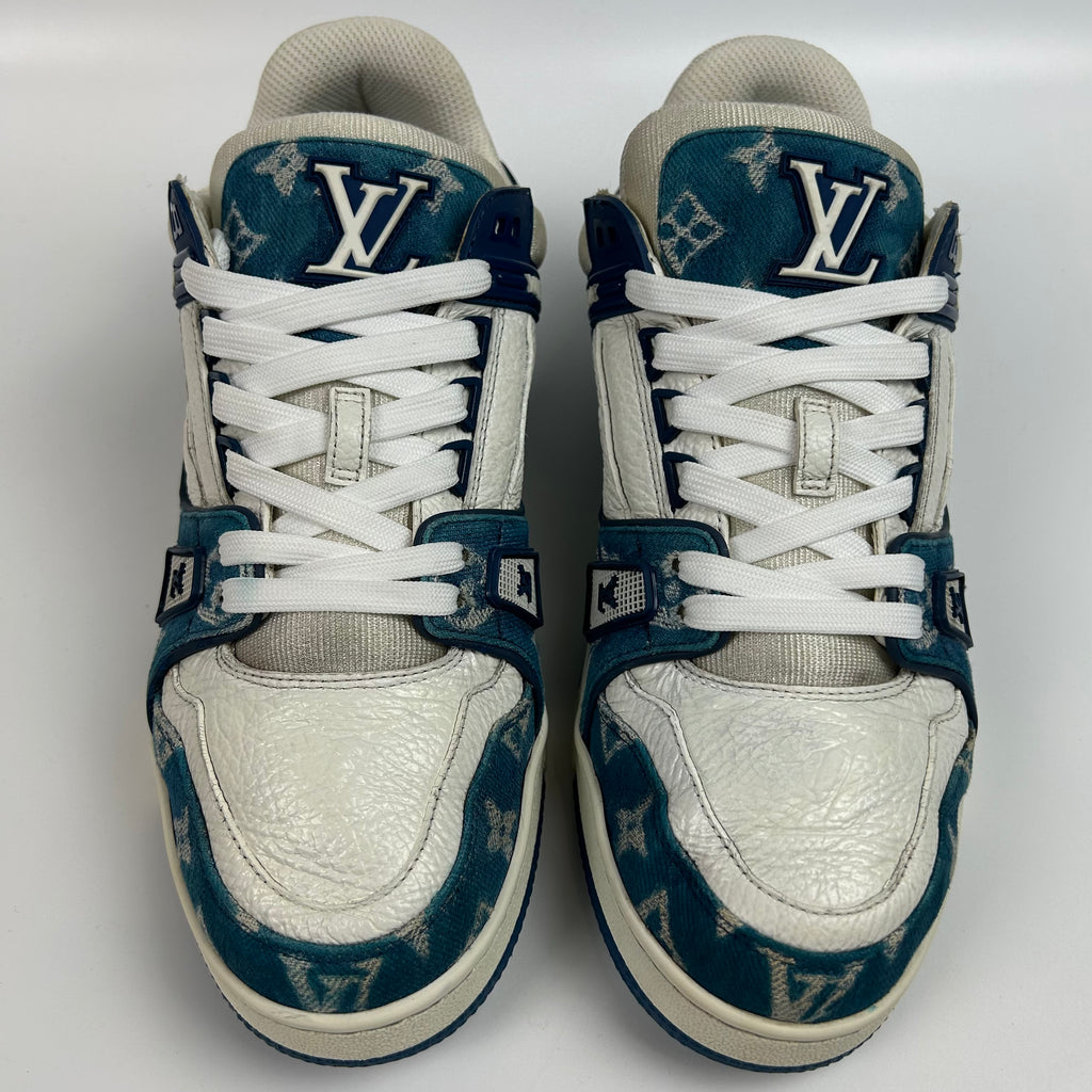 Louis Vuitton LV Trainer Blue Denim