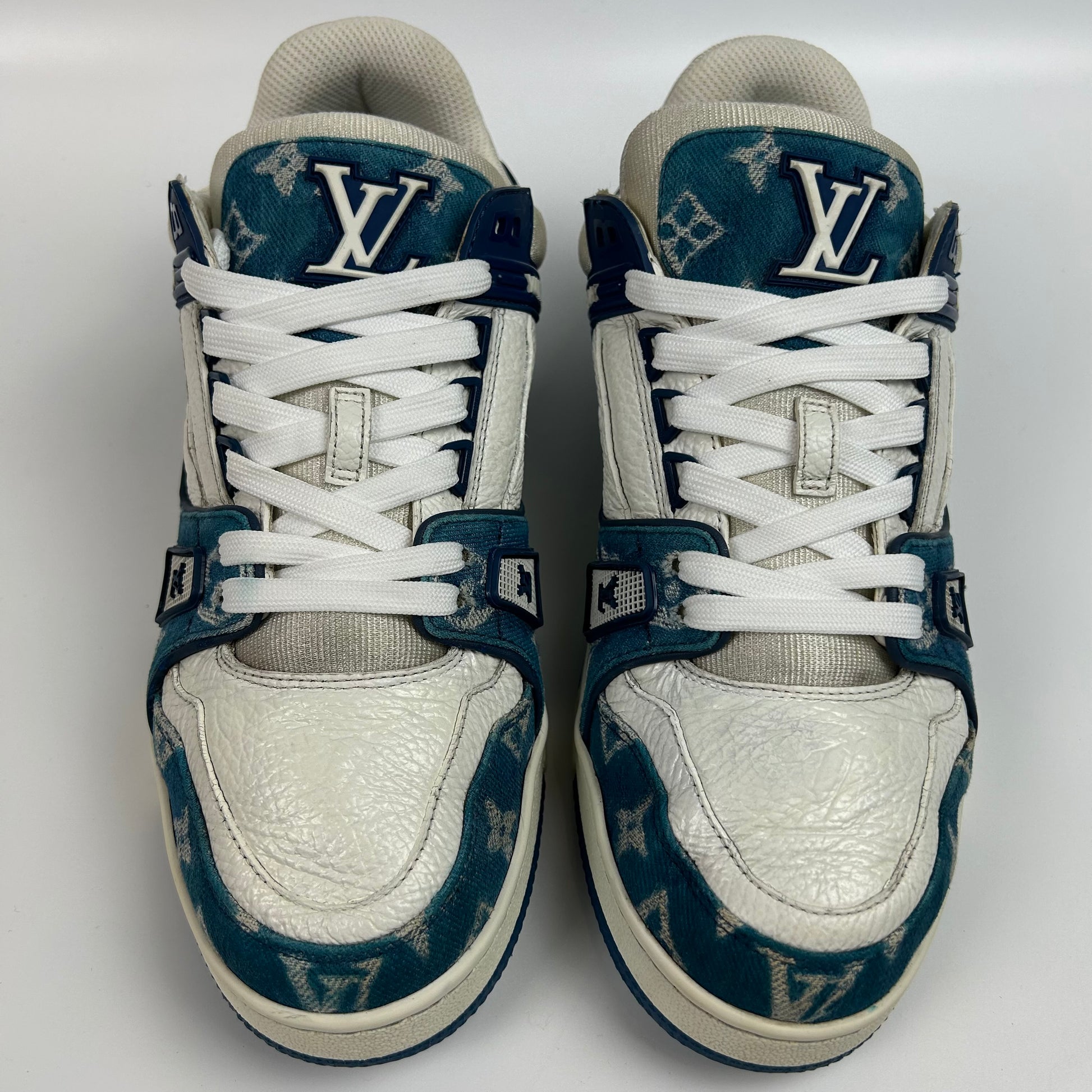 Louis Vuitton LV Trainer Blue Denim