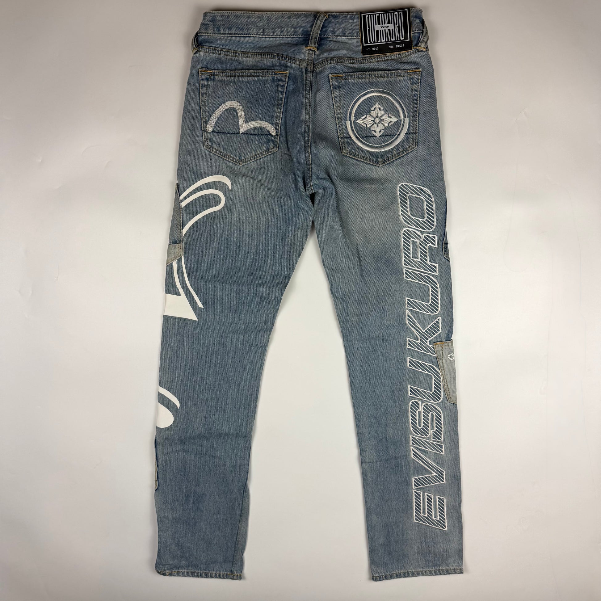 Evisu Kuro Seagull Jeans