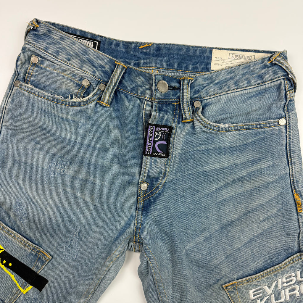 Evisu Kuro Seagull Jeans