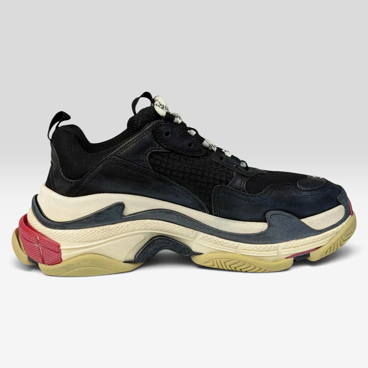 Balenciaga Triple S Bred Sneakers
