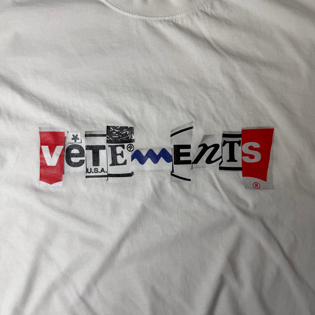 Vetements Mixed Logo T-shirt