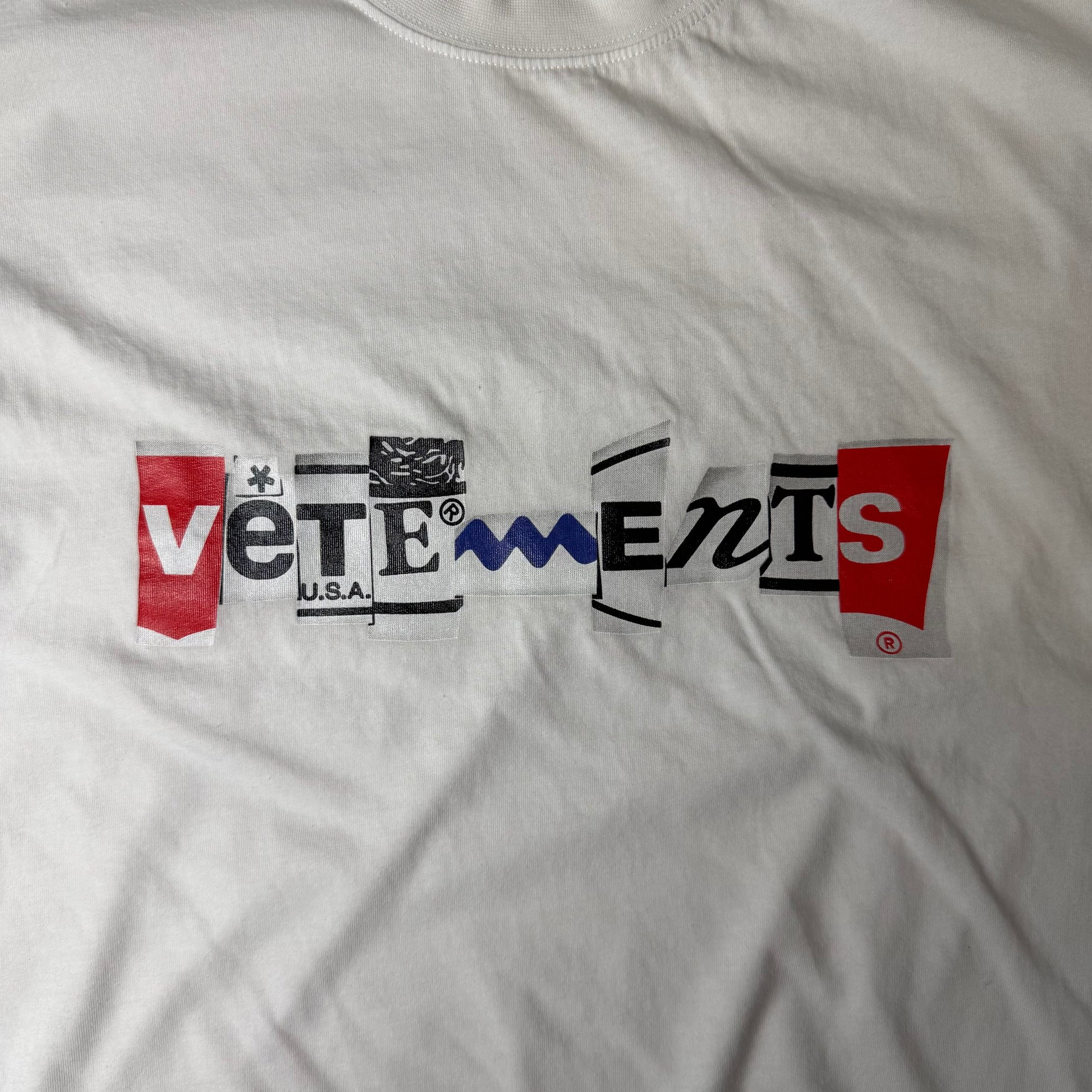 Vetements Mixed Logo T-shirt