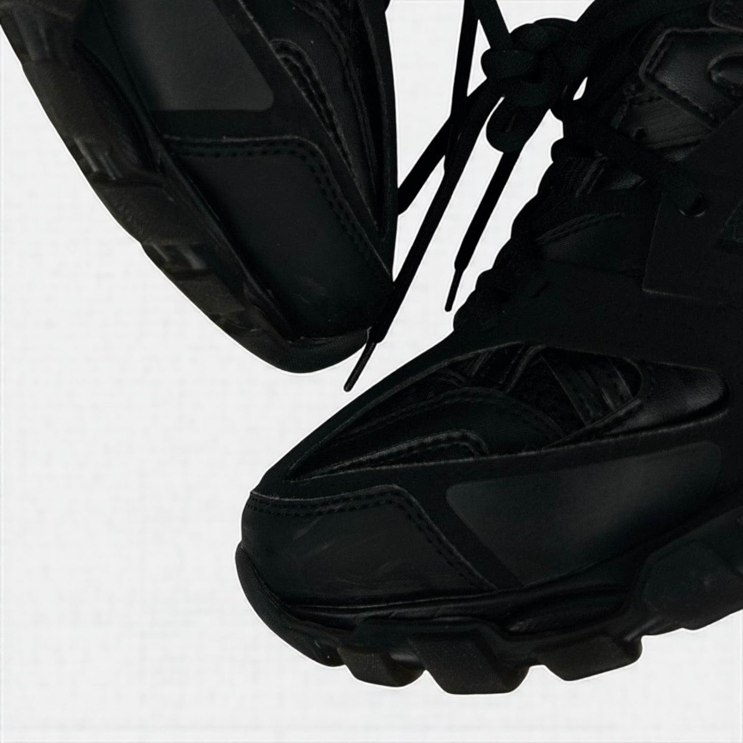 Balenciaga Track Black Clear Sole