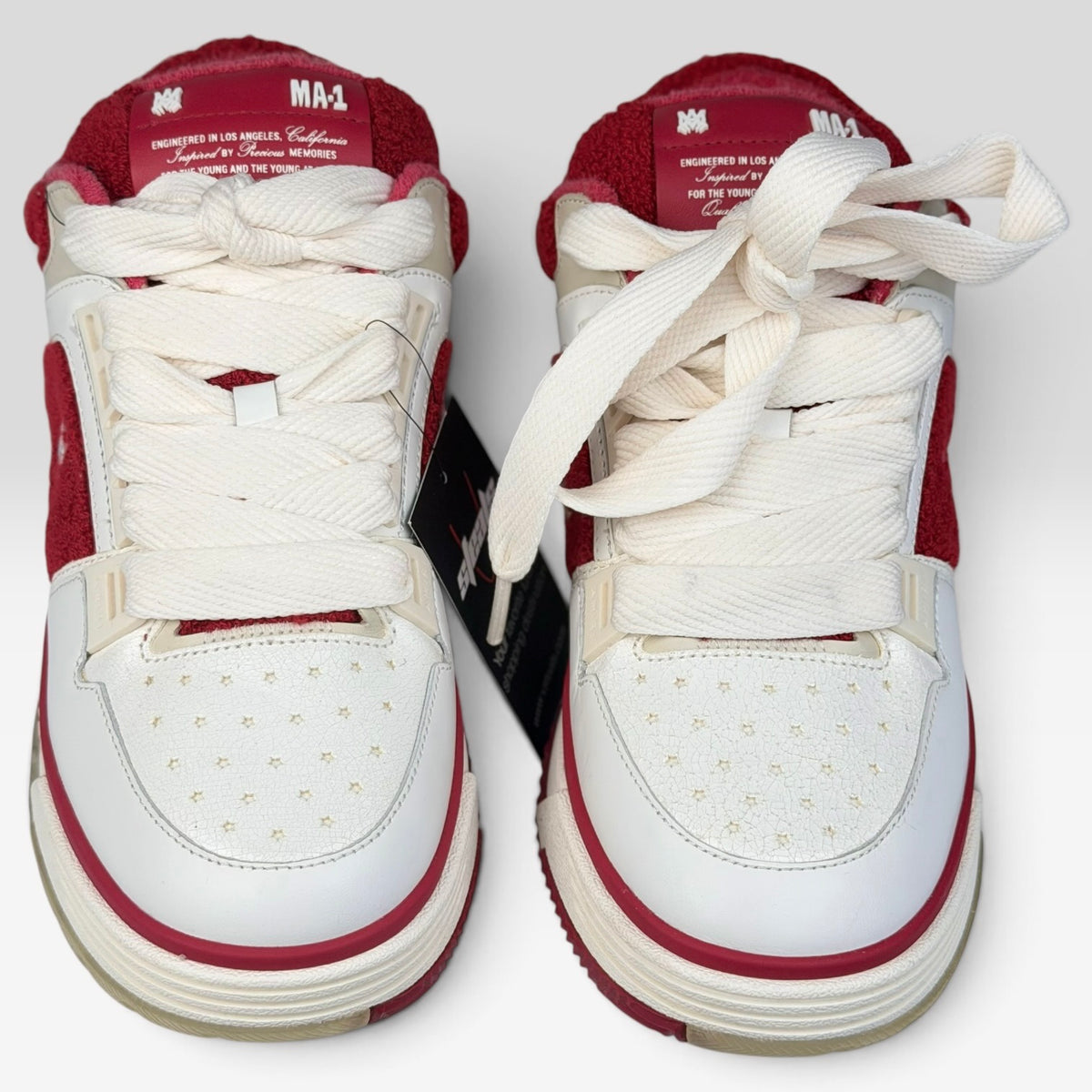 Amiri MA-1 Varsity White/Red | Sneakers Amiri