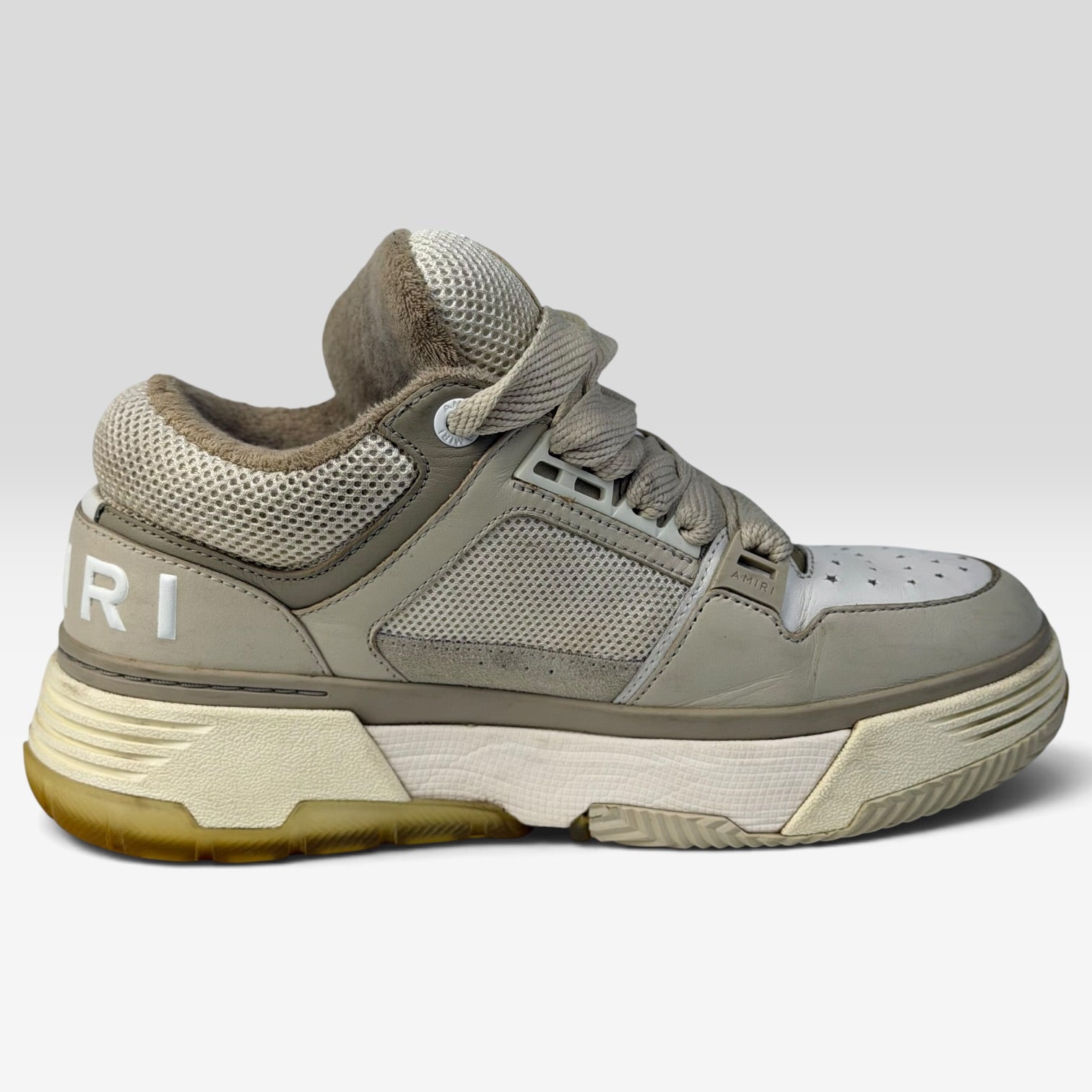 Amiri MA-1 Beige/White | Sneakers Amiri