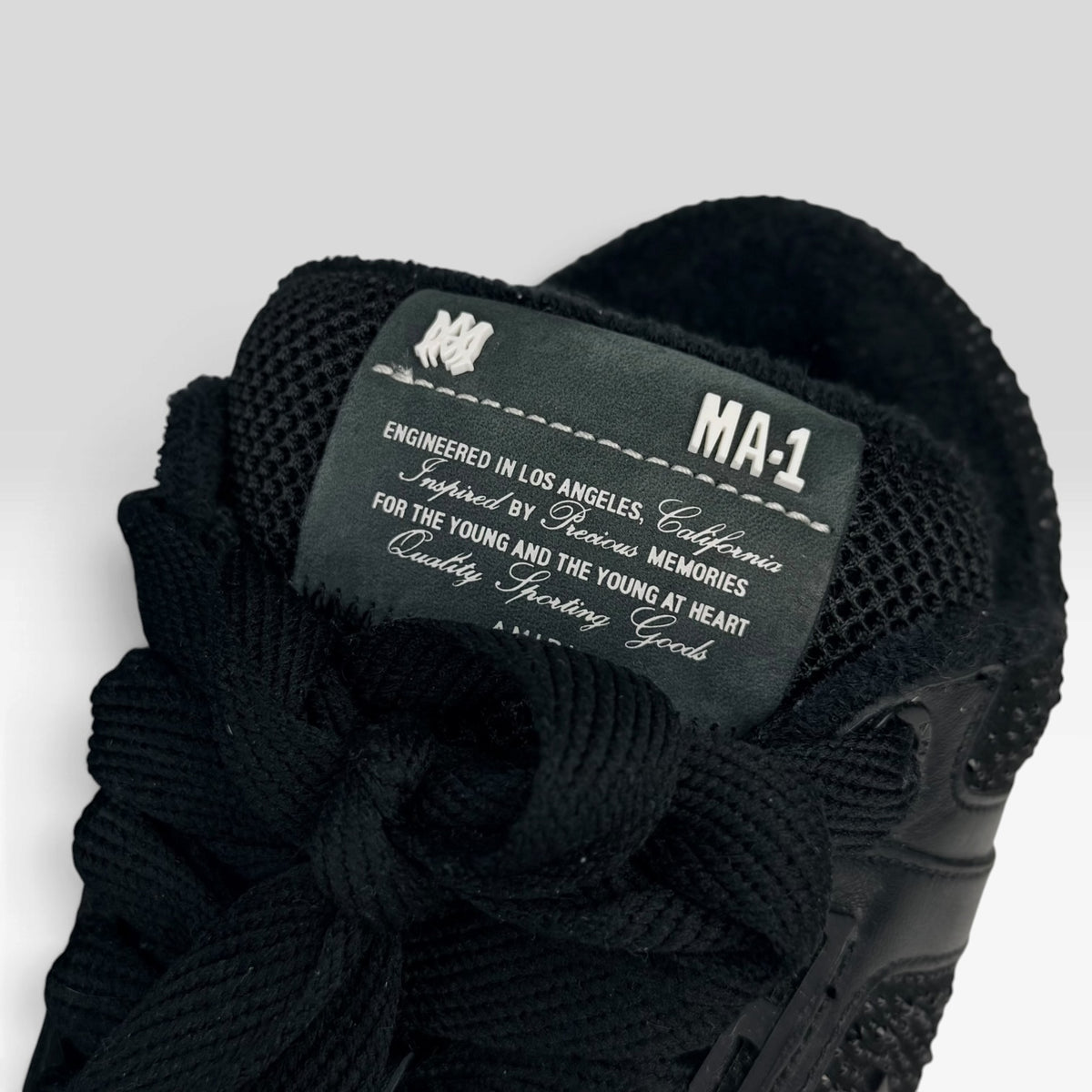 Incaltaminte Barbati AMIRI Amiri MA-1 Crystal Triple Black – produs original disponibil în magazinul V STEALS – AMIRI