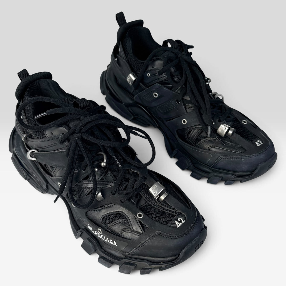 Balenciaga Track Piercing Black