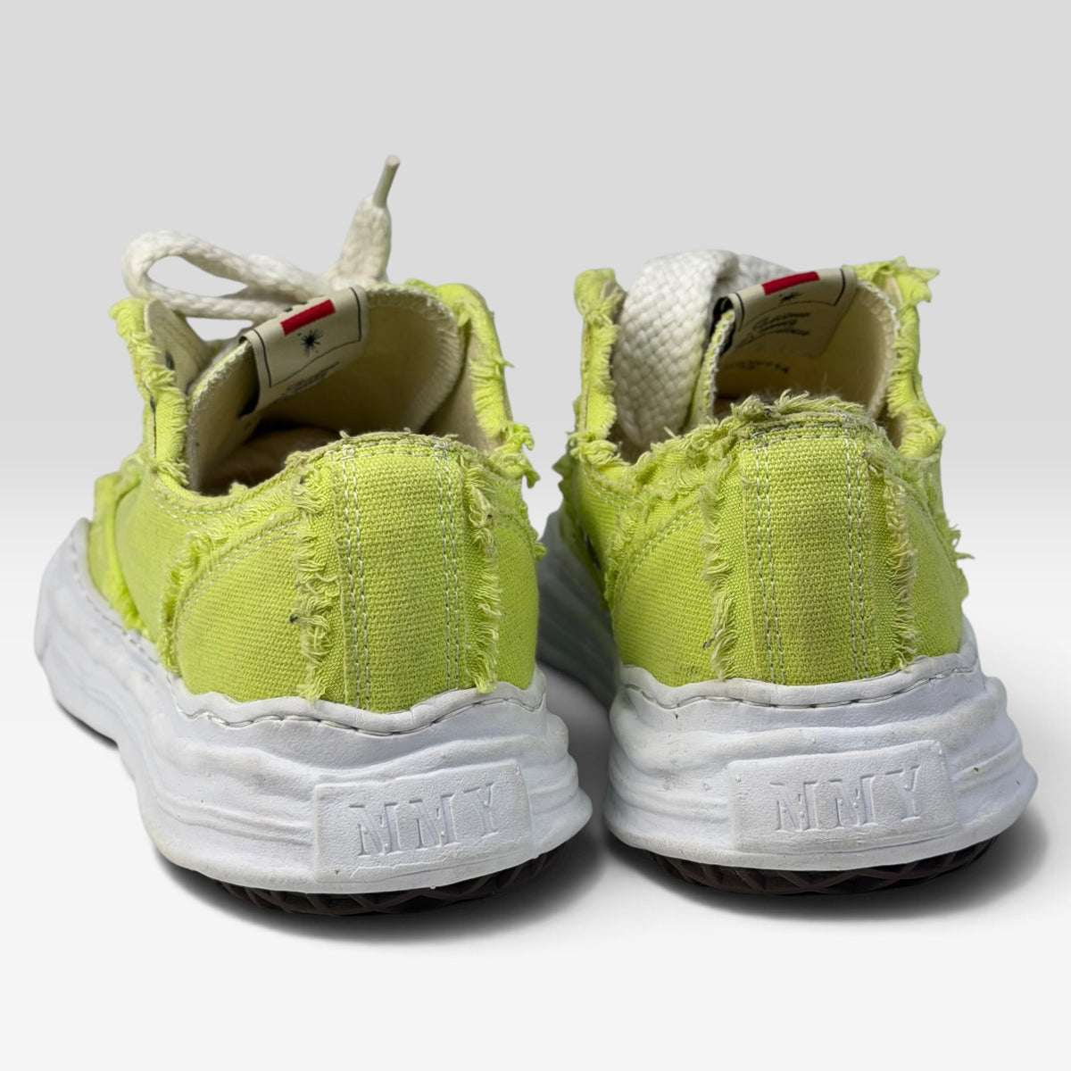Maison Mihara Yasuhiro Hank Canvas Low Green