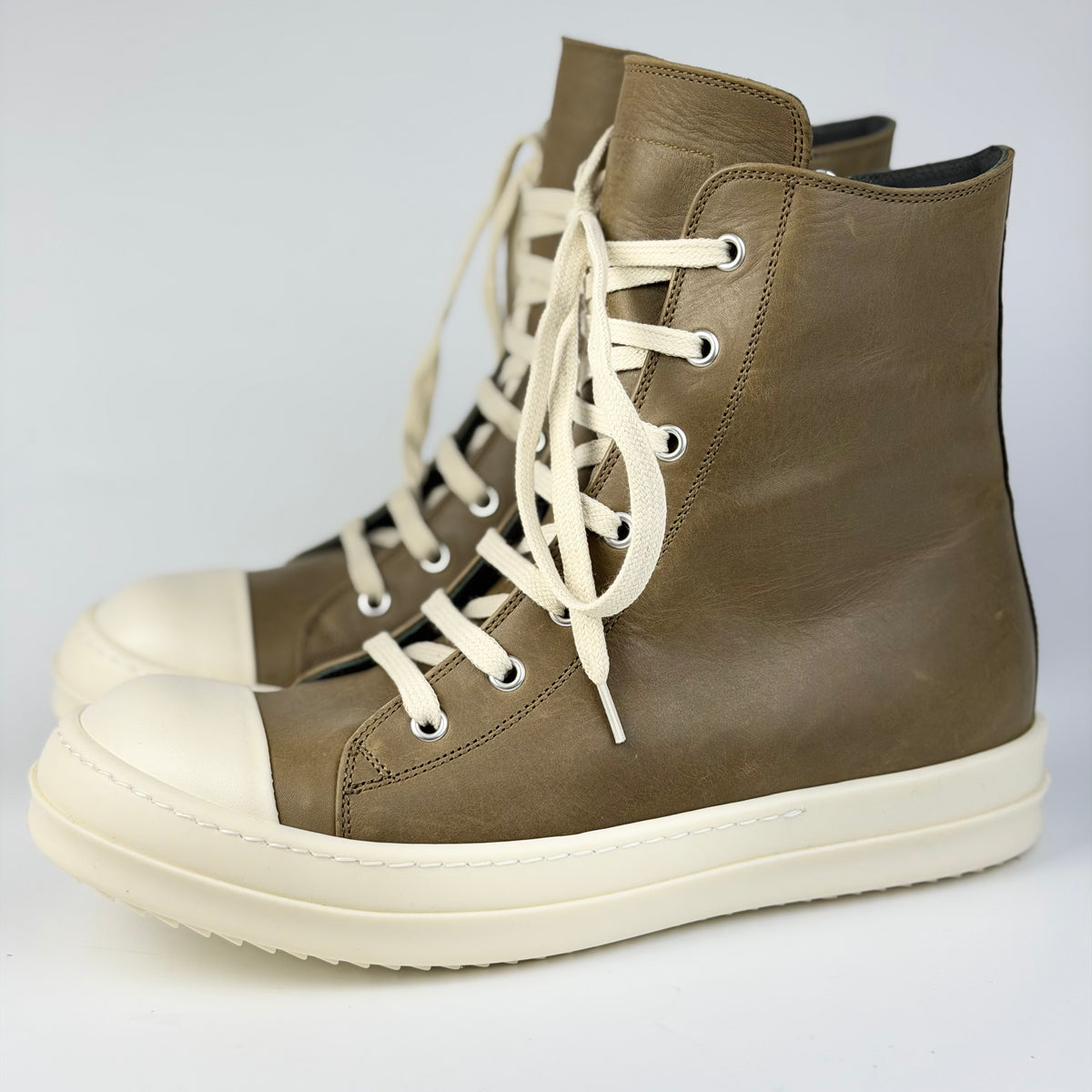 Rick Owens Leather Ramones