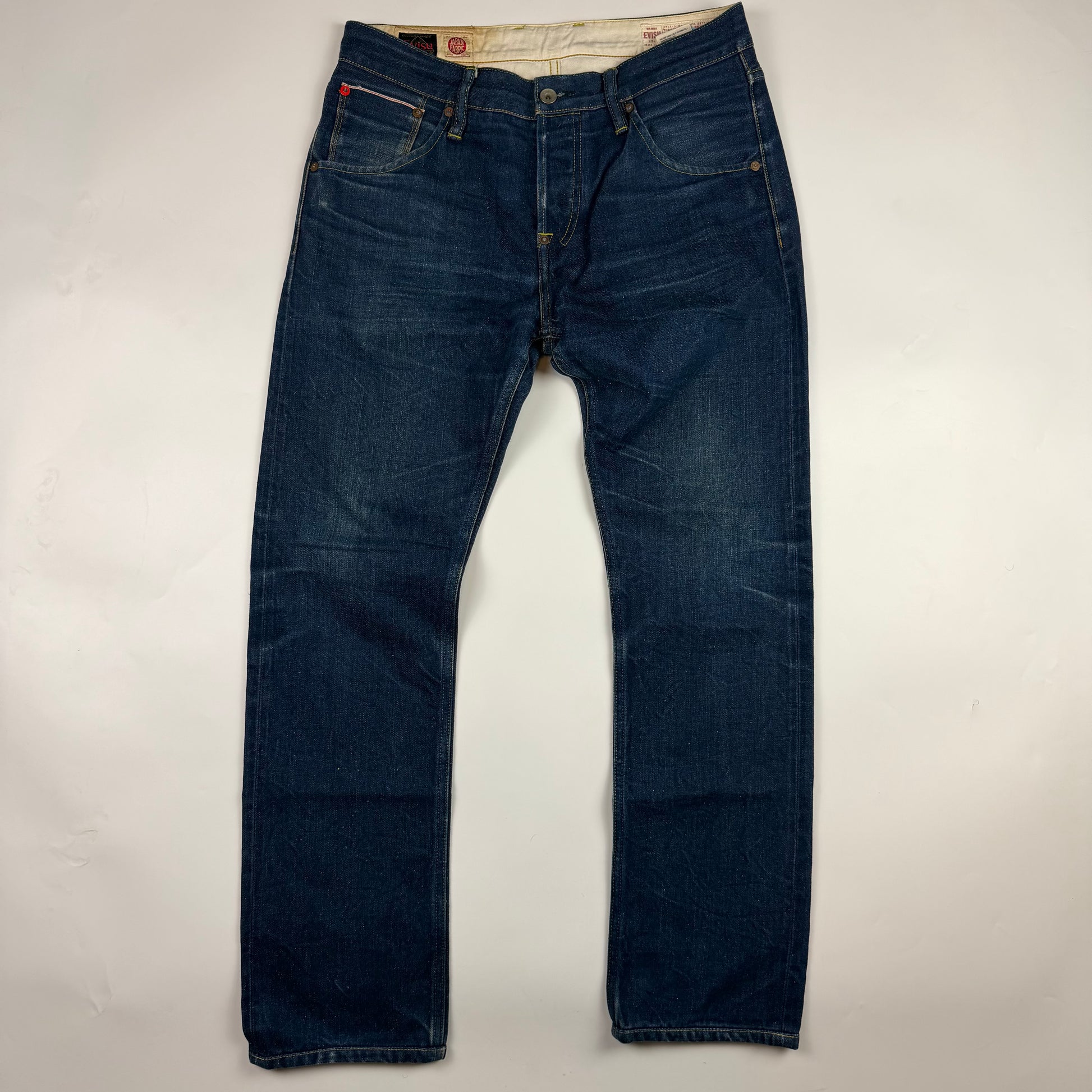 Evisu Seagull Pocket Embroidered Jeans