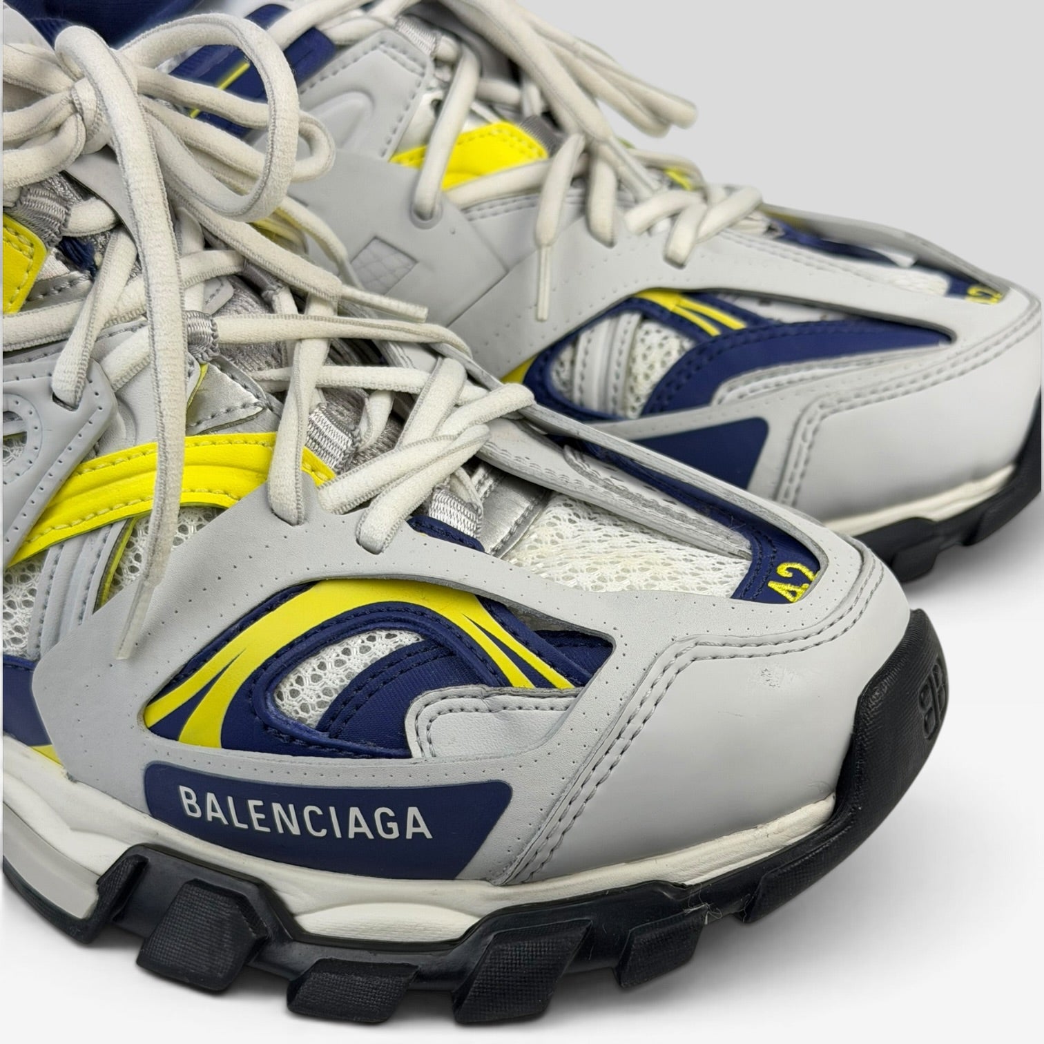 Balenciaga Track White/Dark Blue