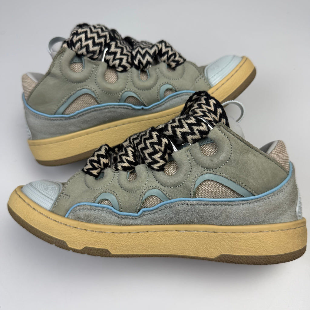 Lanvin Curb Blue Sneakers