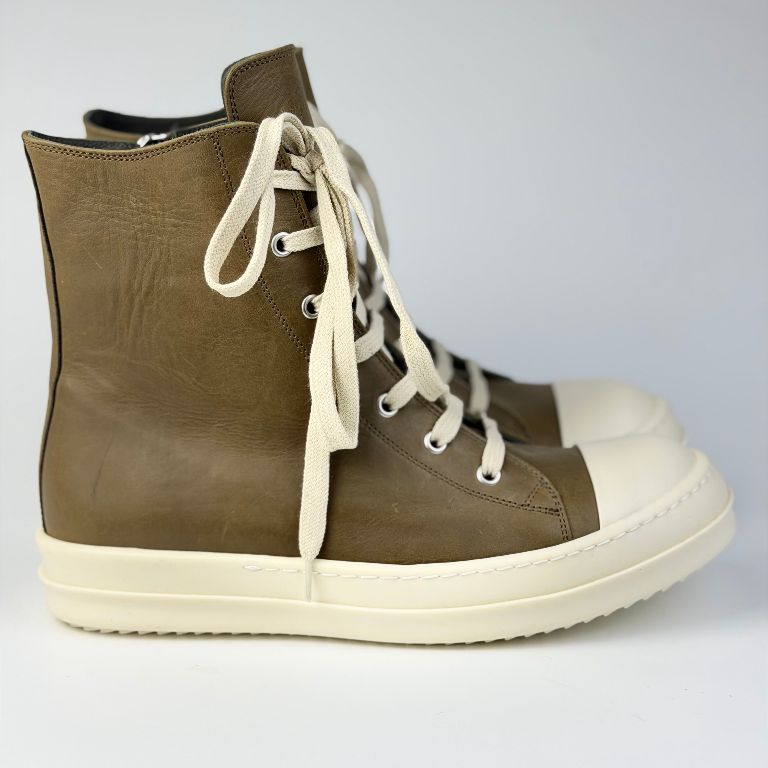 Rick Owens Leather Ramones