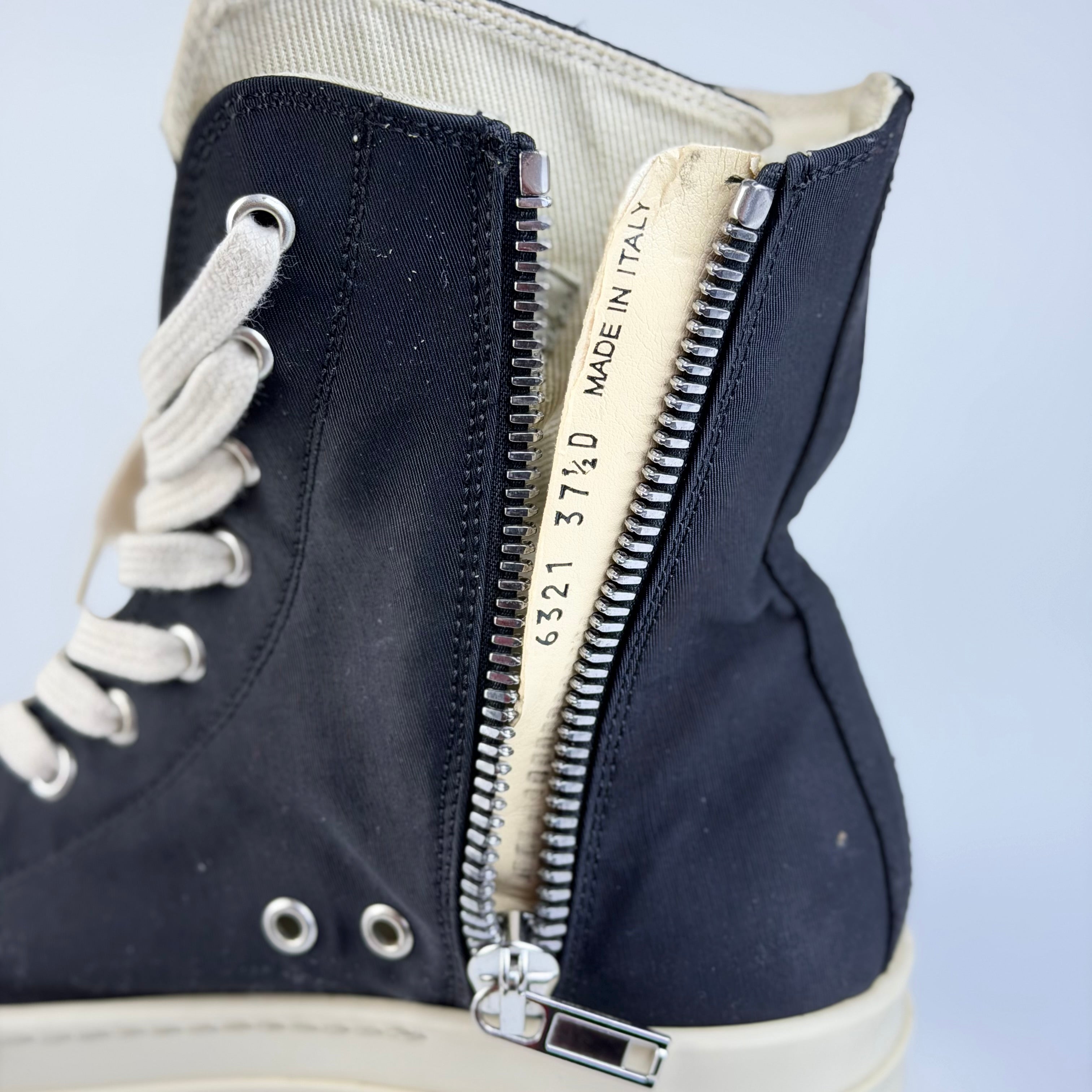 Rick Owens Vegan Ramones Black