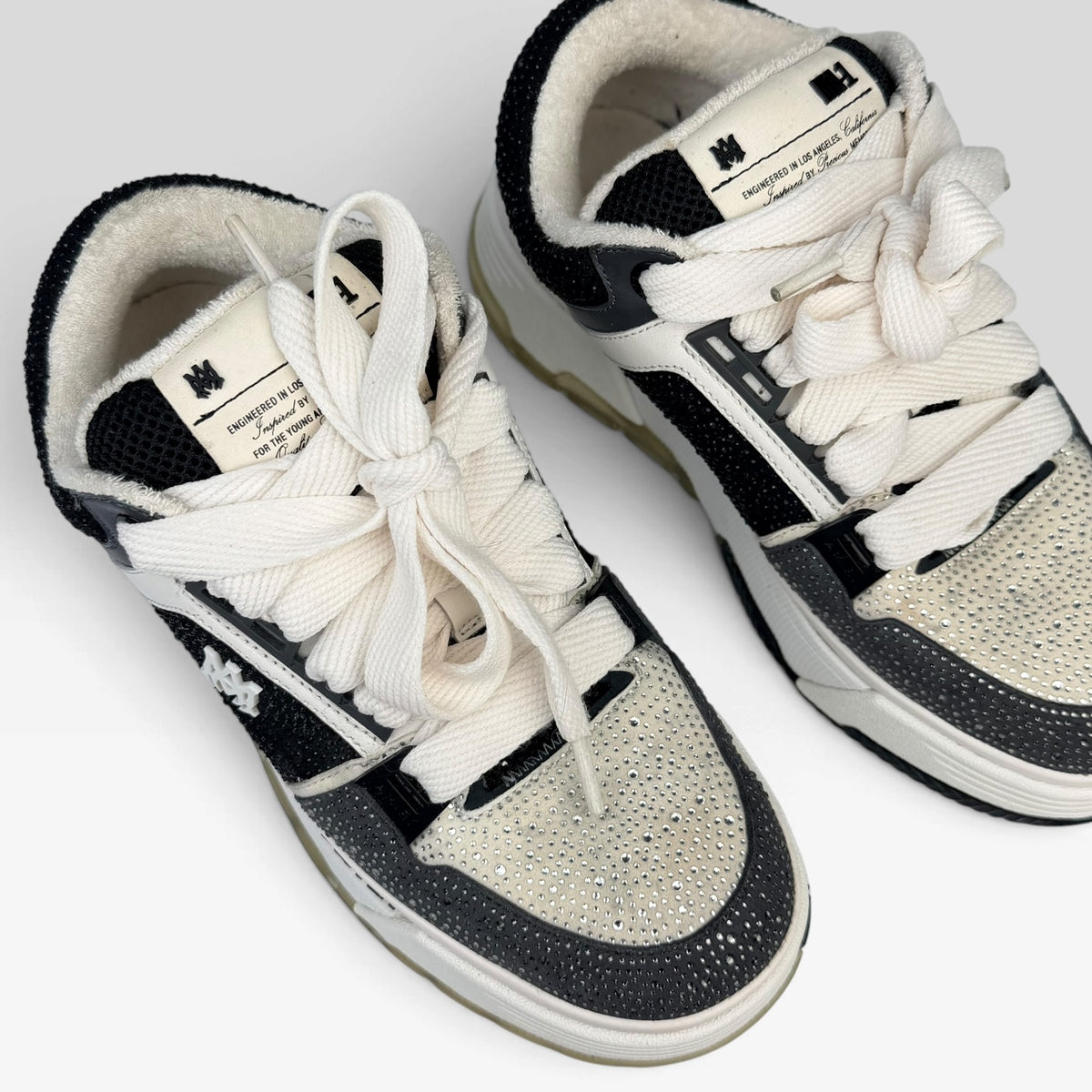 Amiri MA-1 Crystal White/Black – Incaltaminte Barbati AMIRI recomandat de V STEALS
