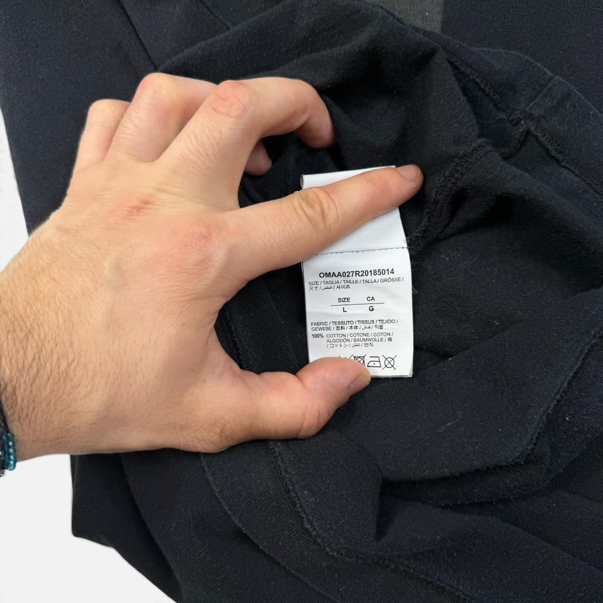 Off-White Golden Ratio T-Shirt Black