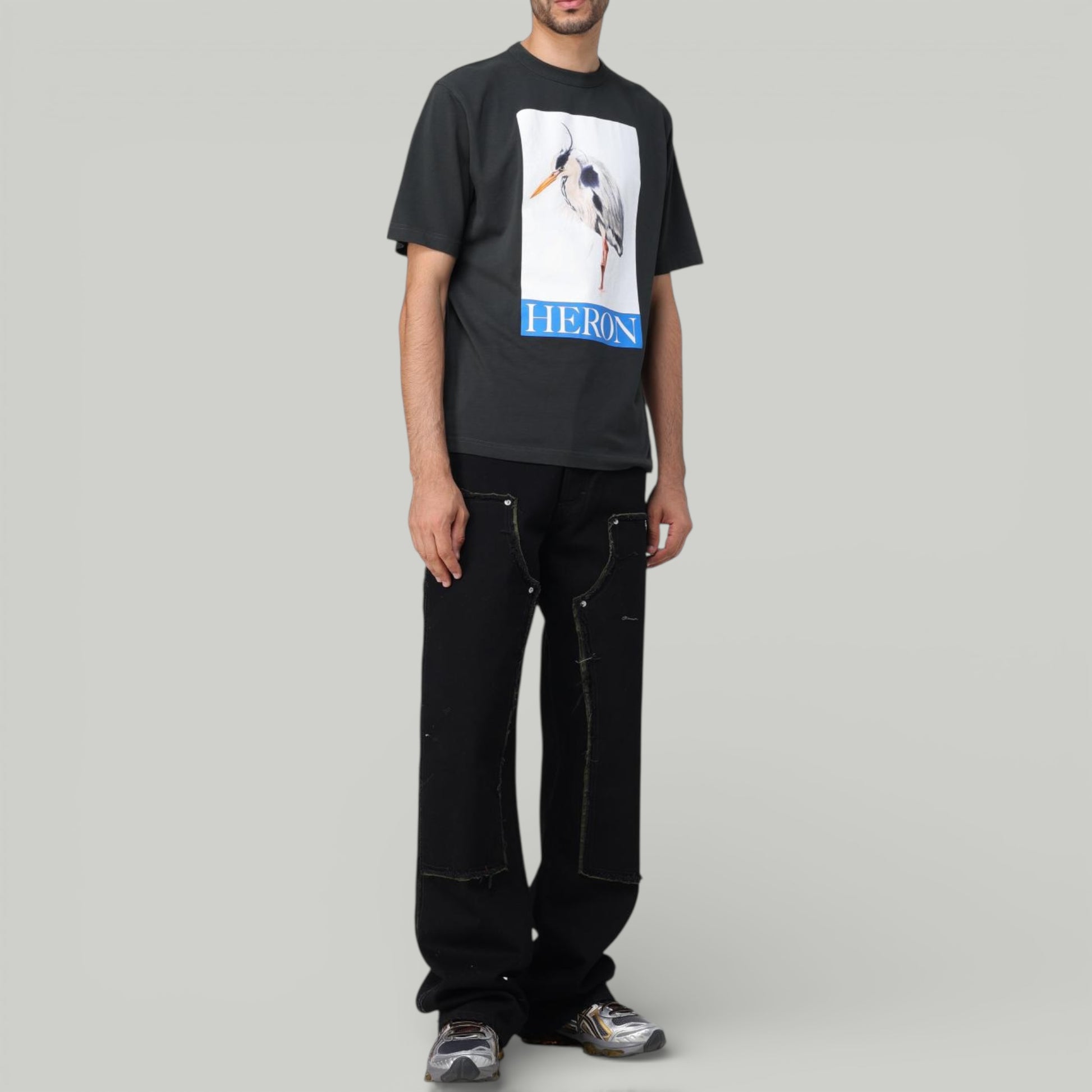 Heron Preston Bird Painted T-shirt