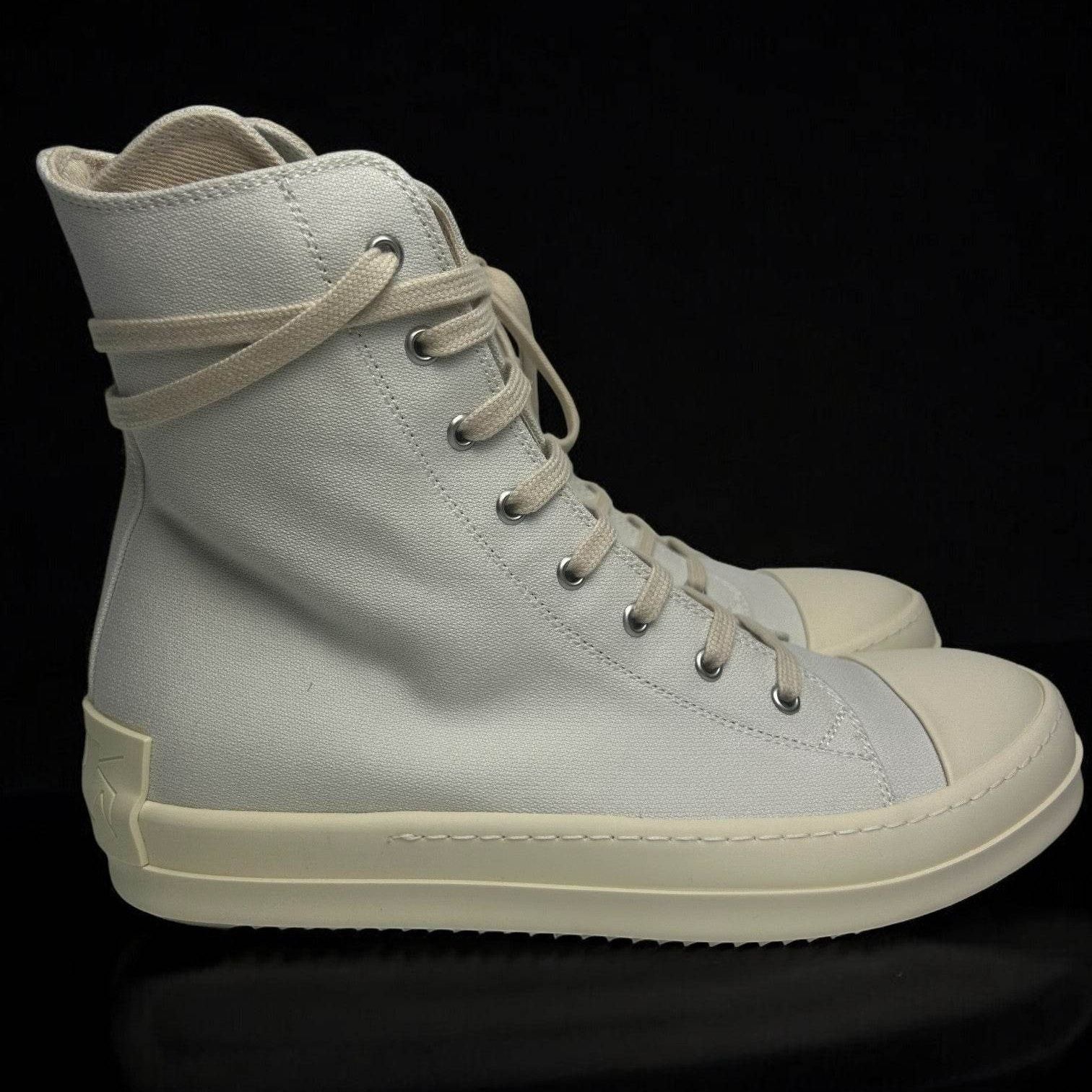 Rick Owens Ramones High License Plate White - V STEALS