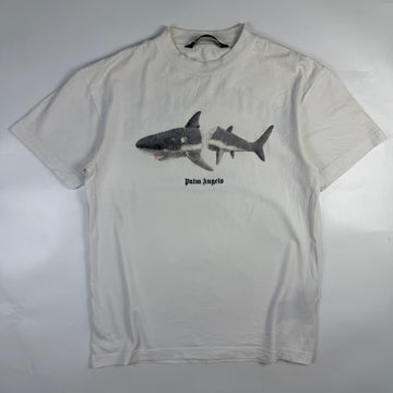 Palm Angels Shark T-Shirt White