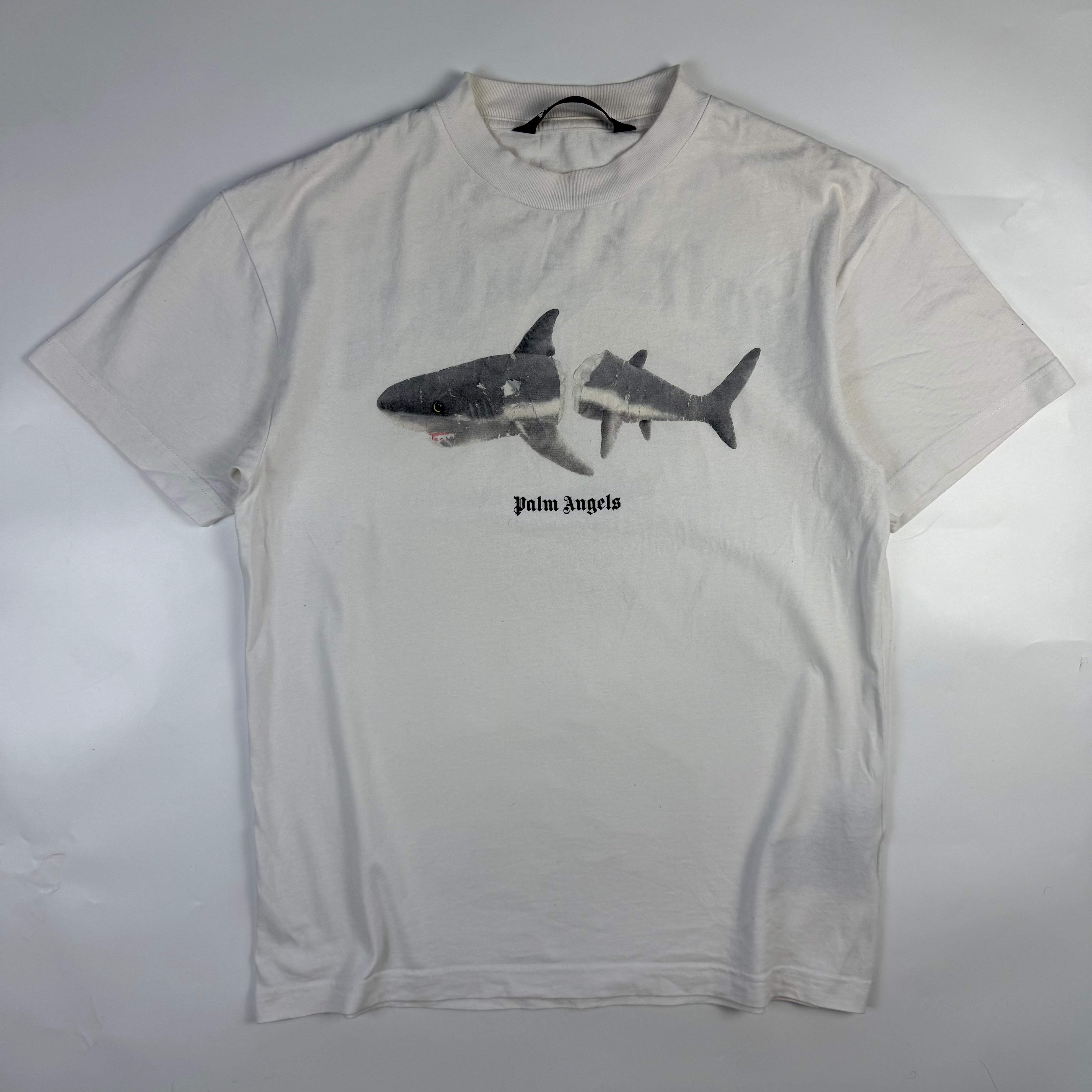 Palm Angels Shark T-Shirt White