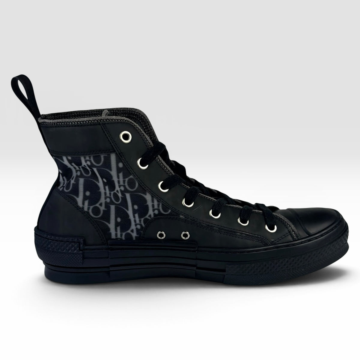 Dior B23 High-Top Black Oblique
