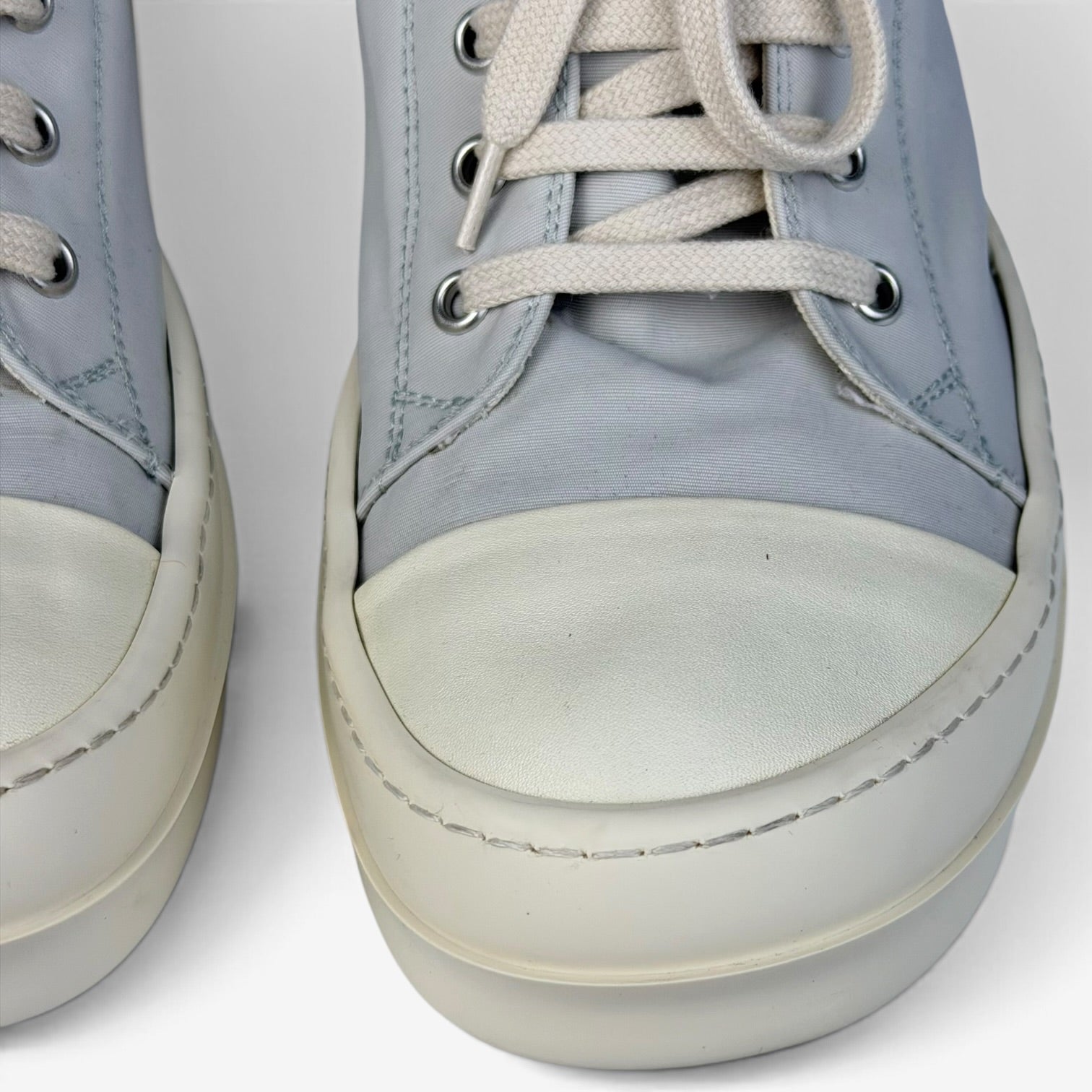 Rick Owens DRKSHDW Ramones Low Grey/Milk