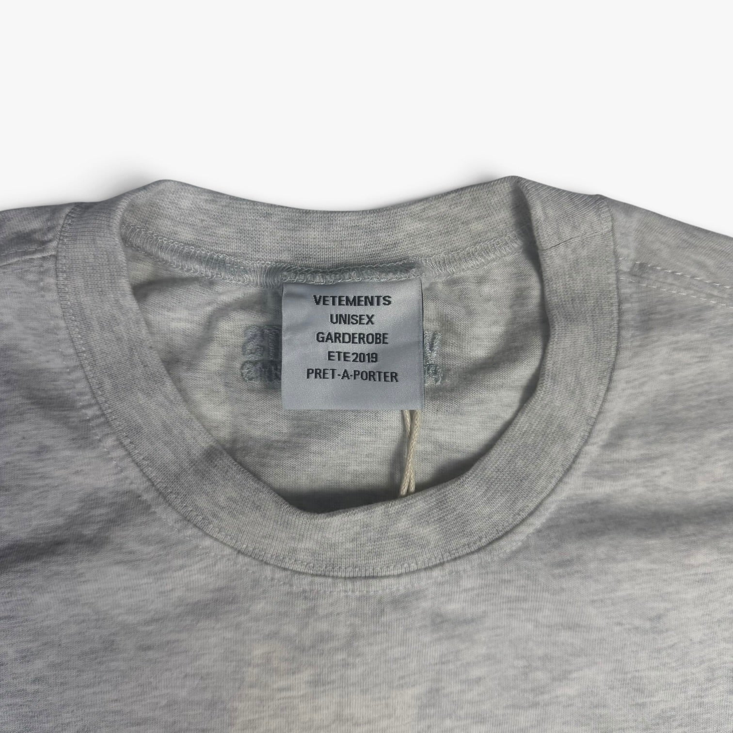 Vetements Georgia T-Shirt Grey