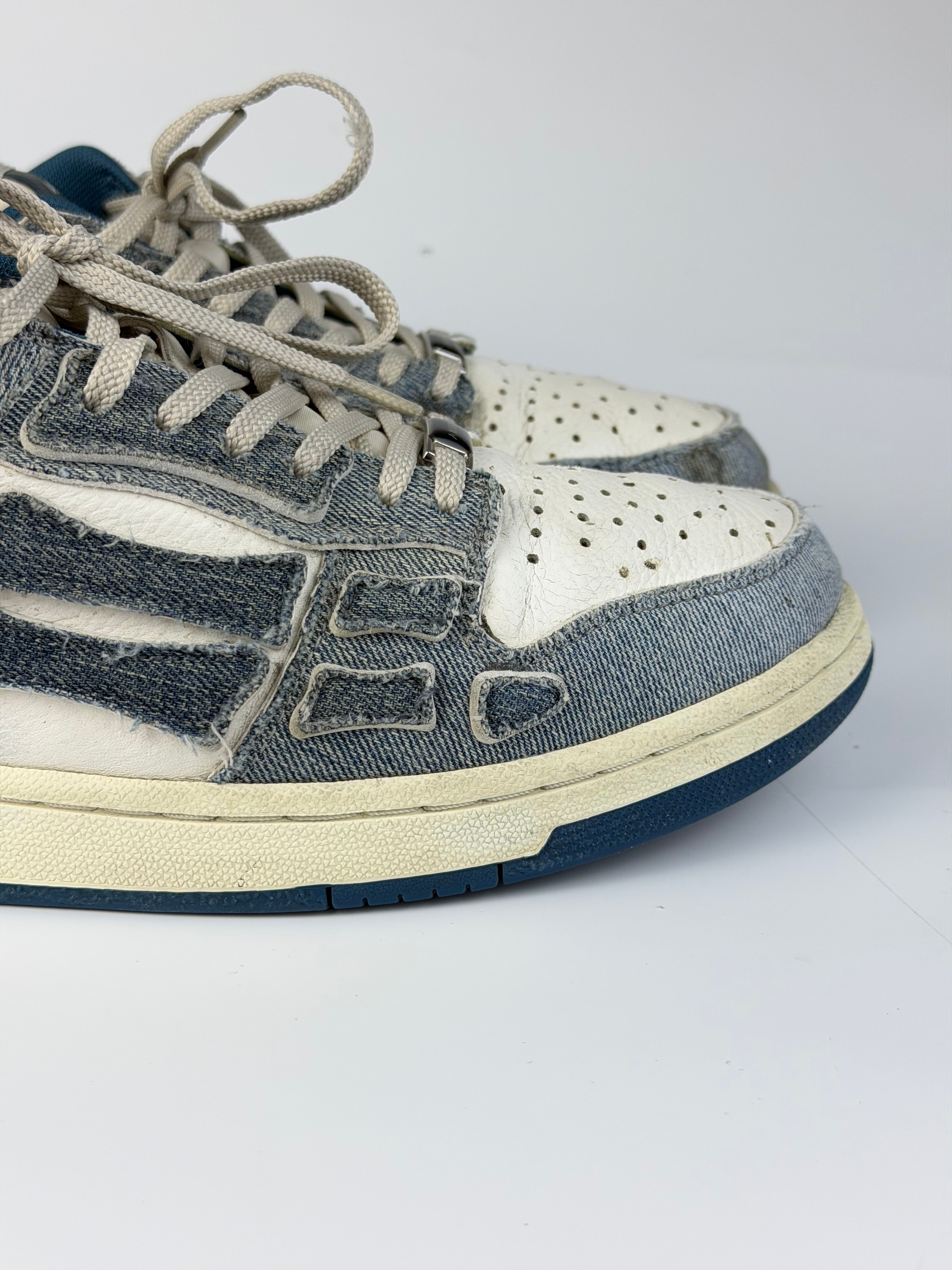 Amiri sneakers denim – detaliu talpă | VSTEALS