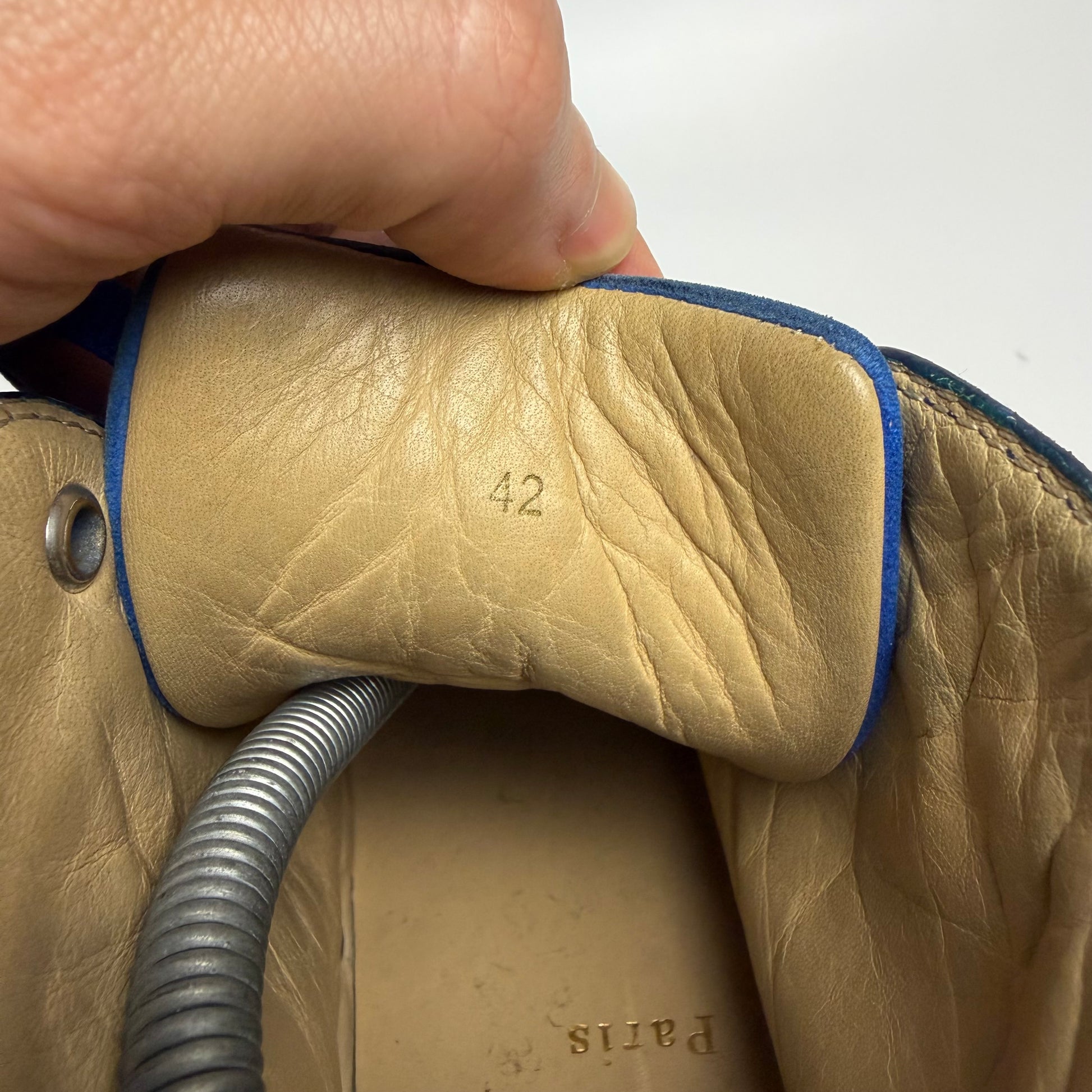 Christian Louboutin Electric Blue Spikes