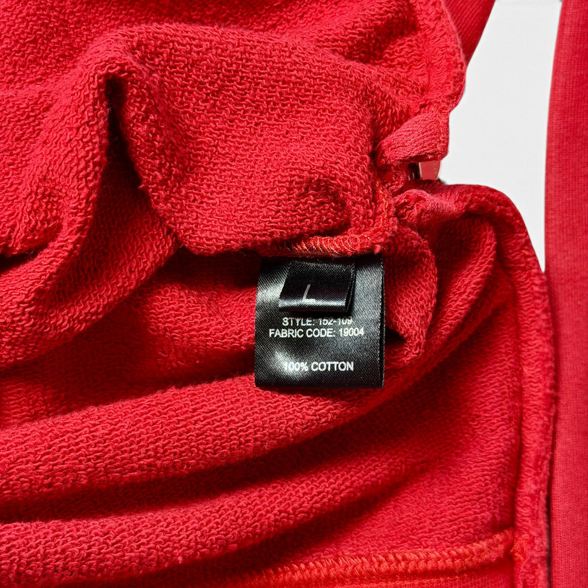 Raf Simons FW15 "To The Archives, No Longer Relevant" Crewneck Red