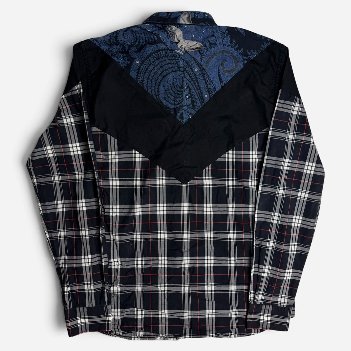 Givenchy by Riccardo Tisci SS15 Patchwork Shirt