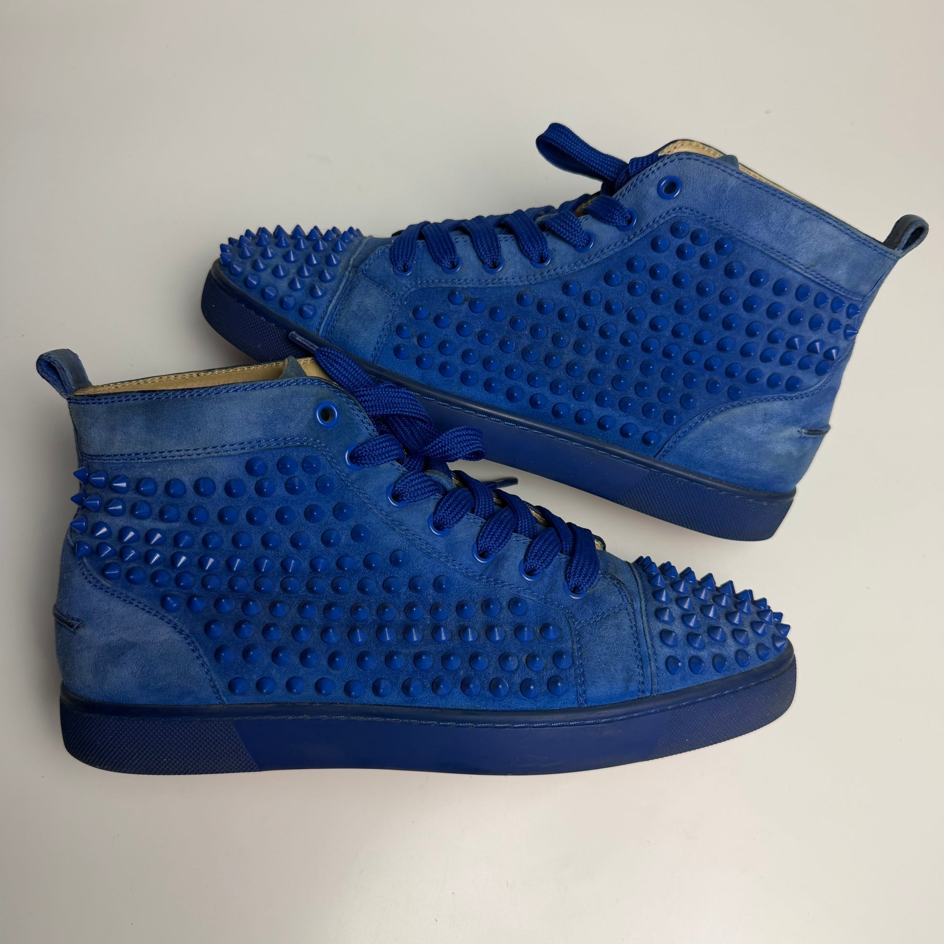 Christian Louboutin Electric Blue Spikes
