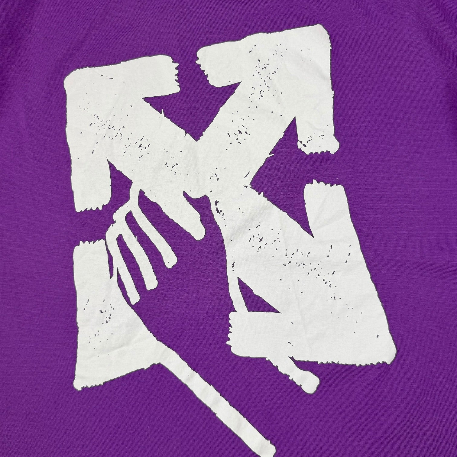 Off-White Hand Arrow T-Shirt Purple