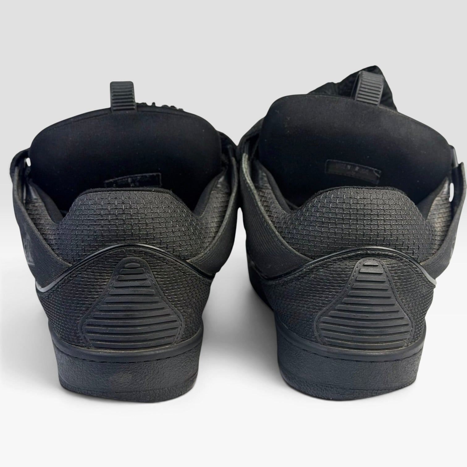 Lanvin Curb Metallic Effect Black