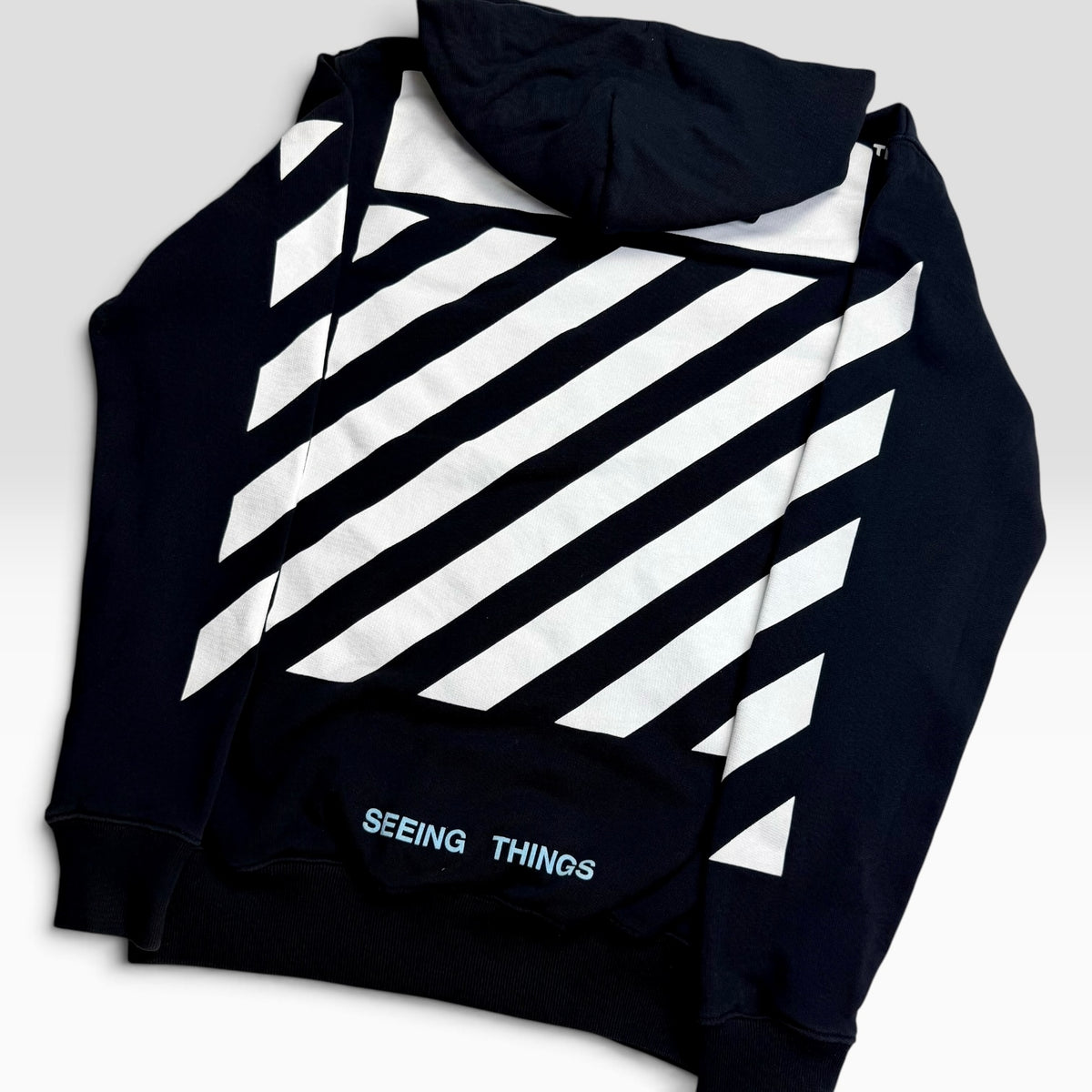Off-White "Seeing Things" Hoodie Black