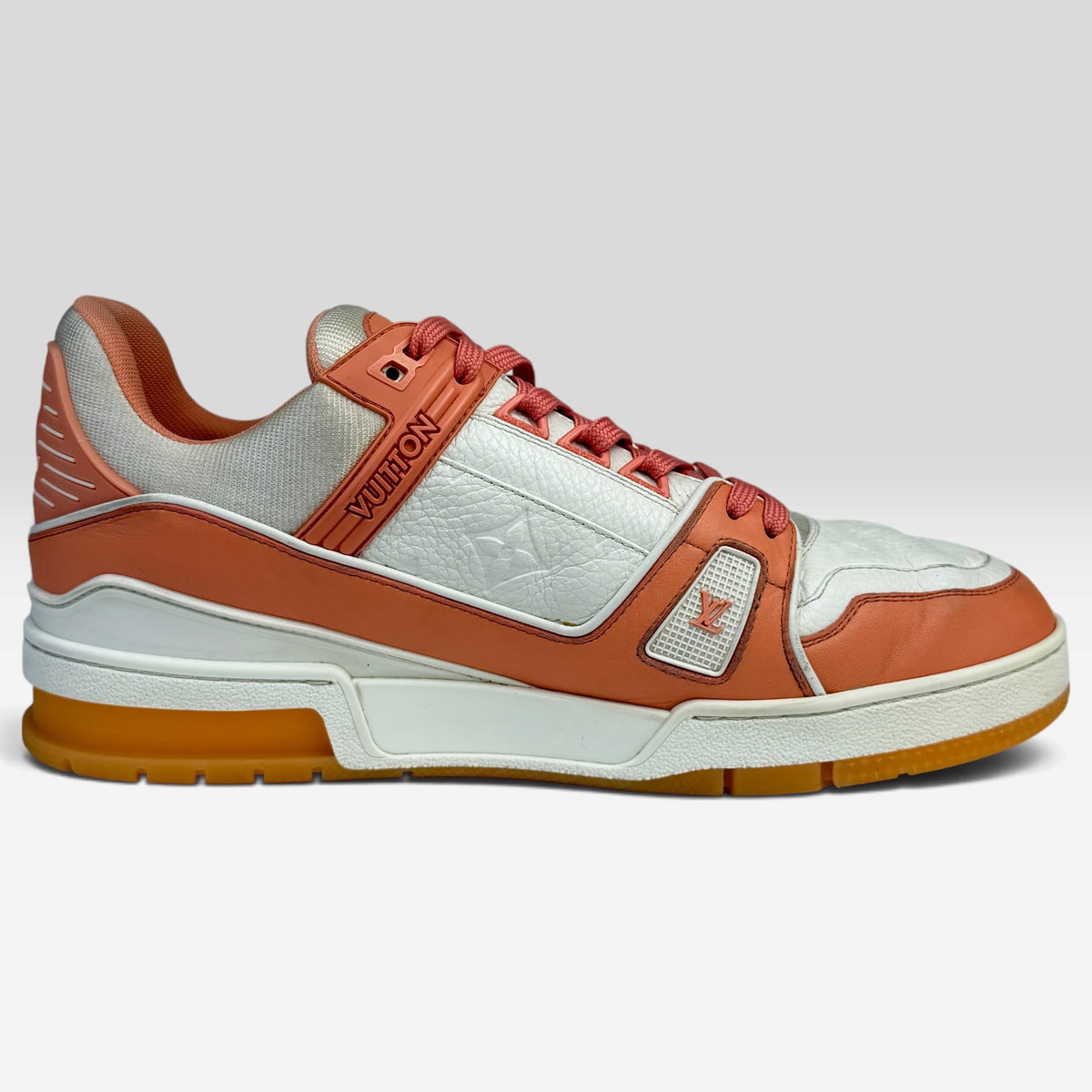 Louis Vuitton LV Trainer Peach/White