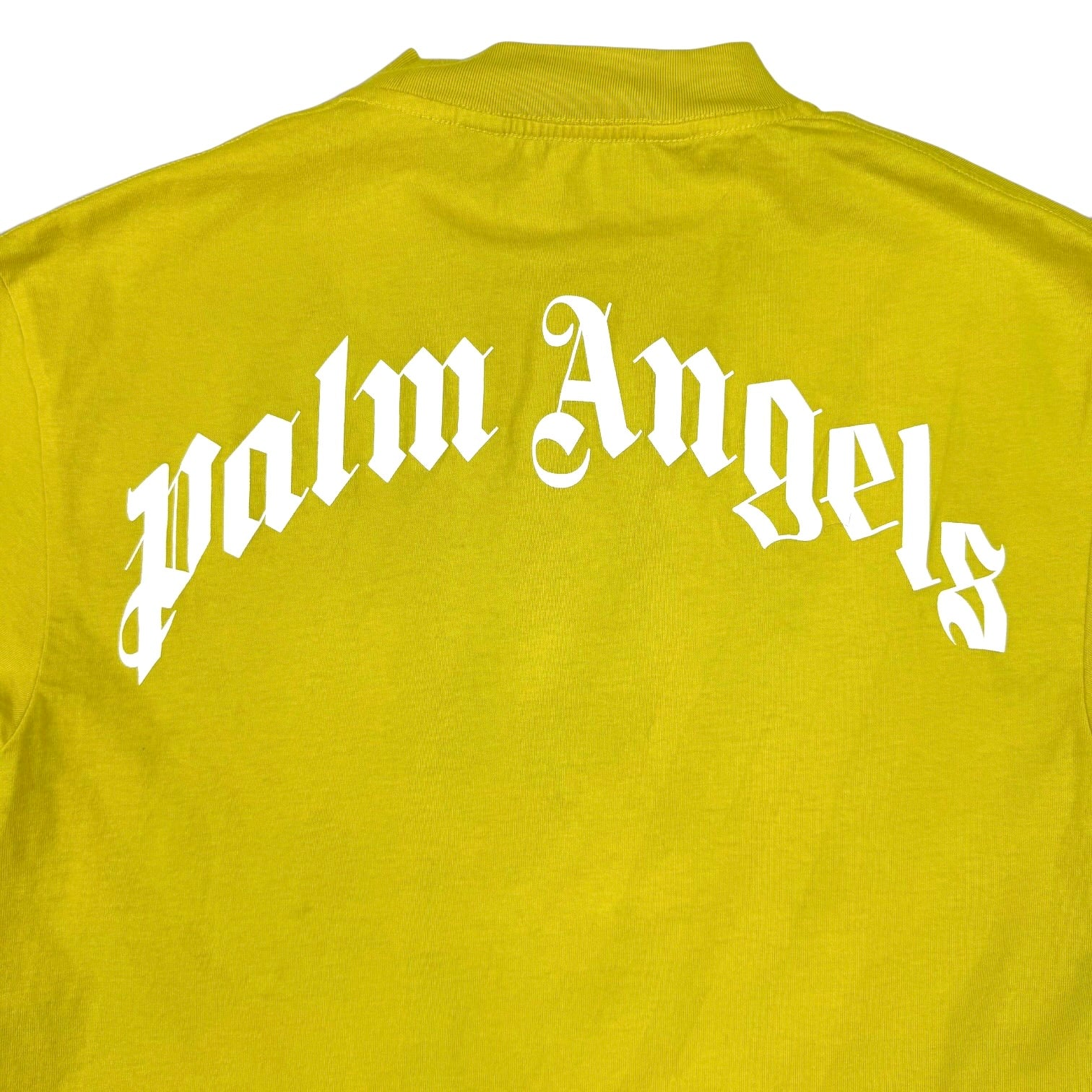 Palm Angels Classic Broken Palm T-Shirt Yellow