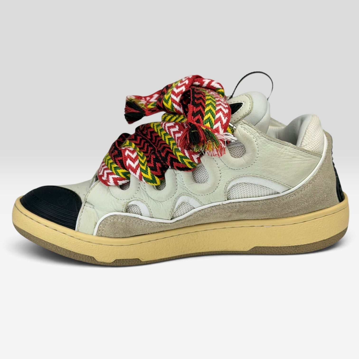 Lanvin White Ivory Sneakers
