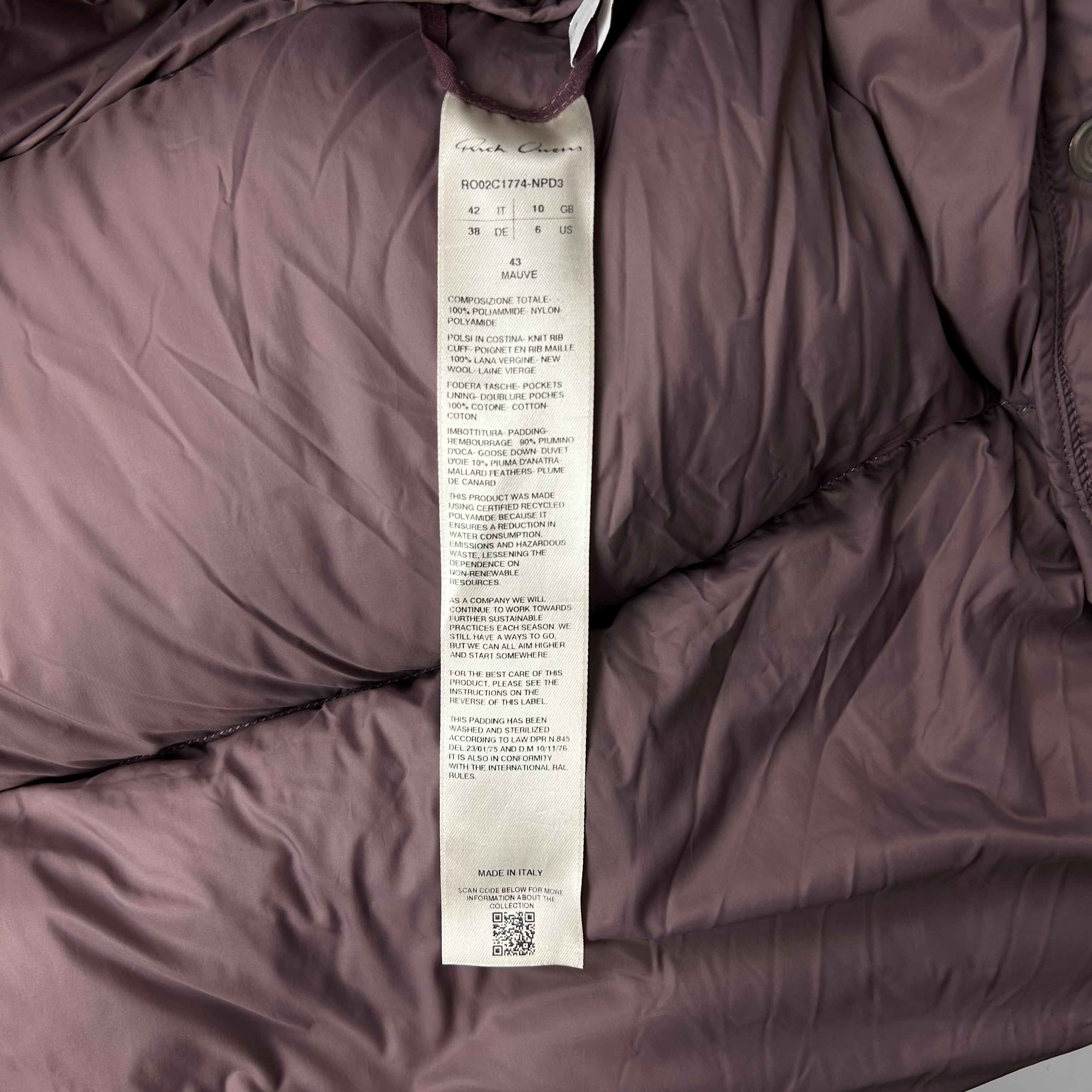 Rick Owens men clothing – detaliu etichetă | VSTEALS