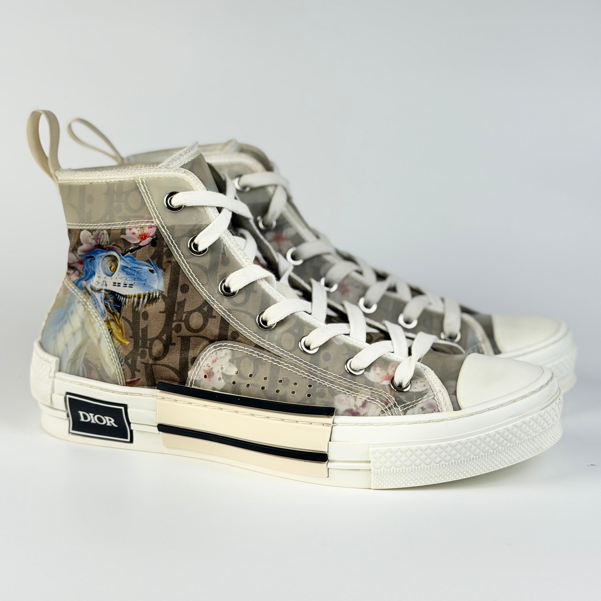 Dior B23 Sorayama White Sneakers