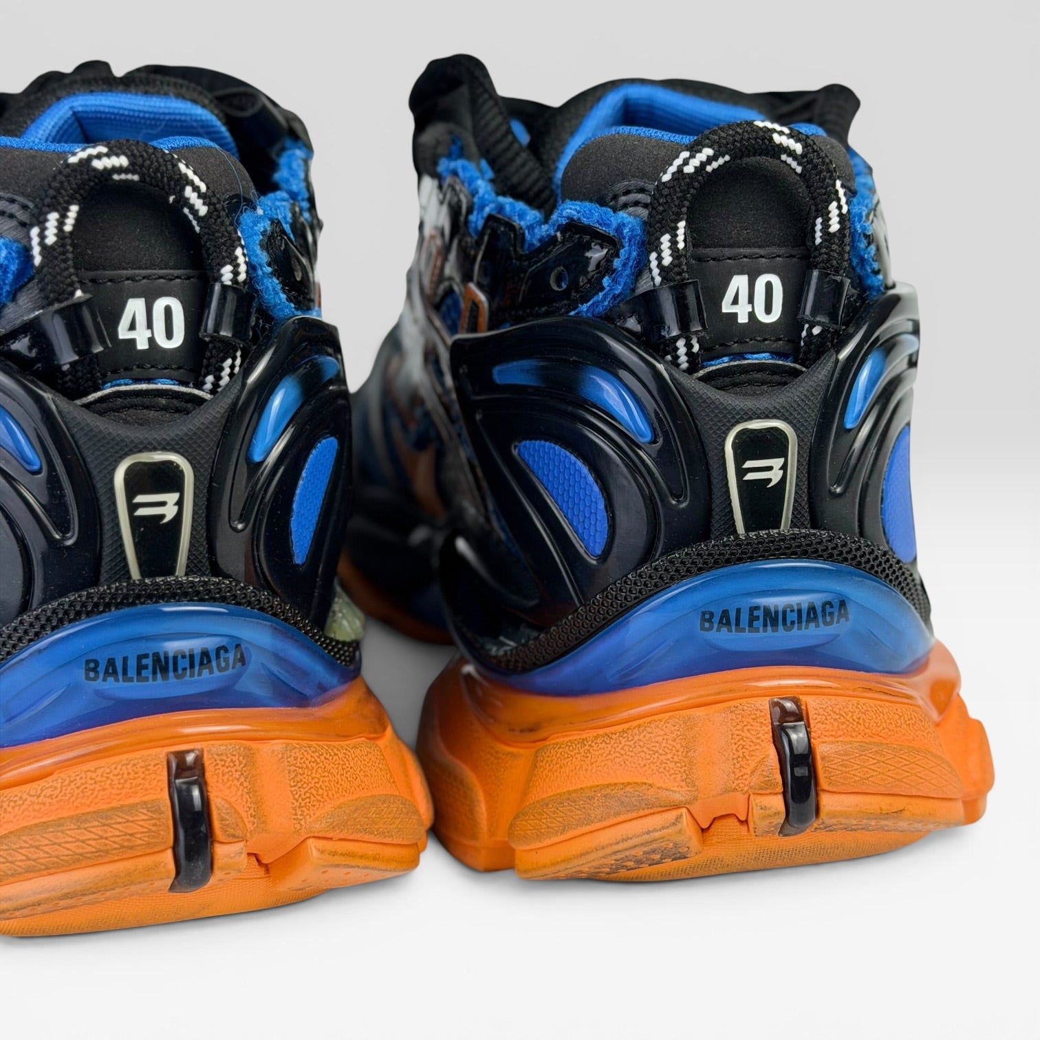 Balenciaga Runner Blue/Orange/Black Sneakers