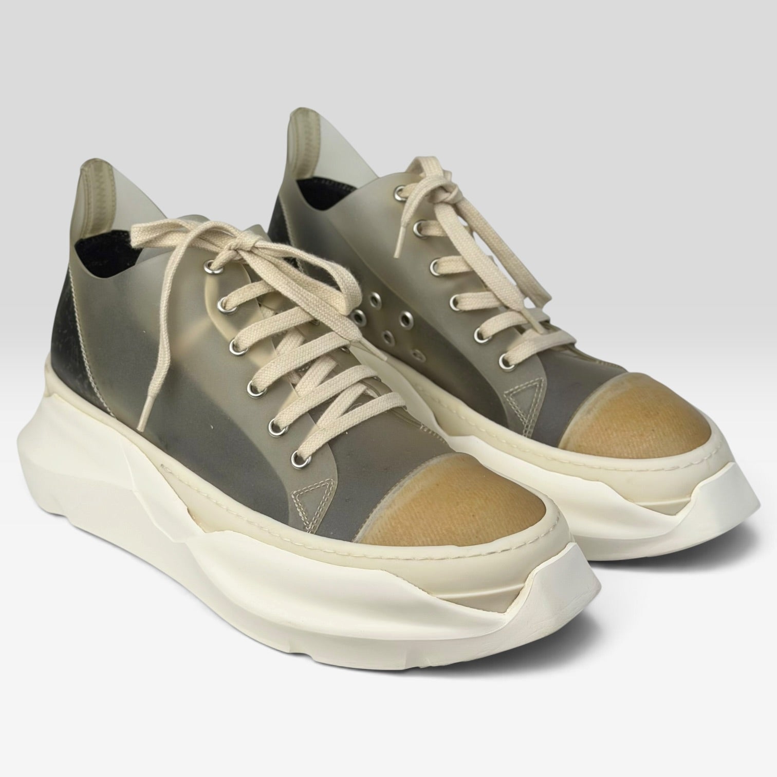Rick Owens DRKSHDW Abstract Low Ramones PVC