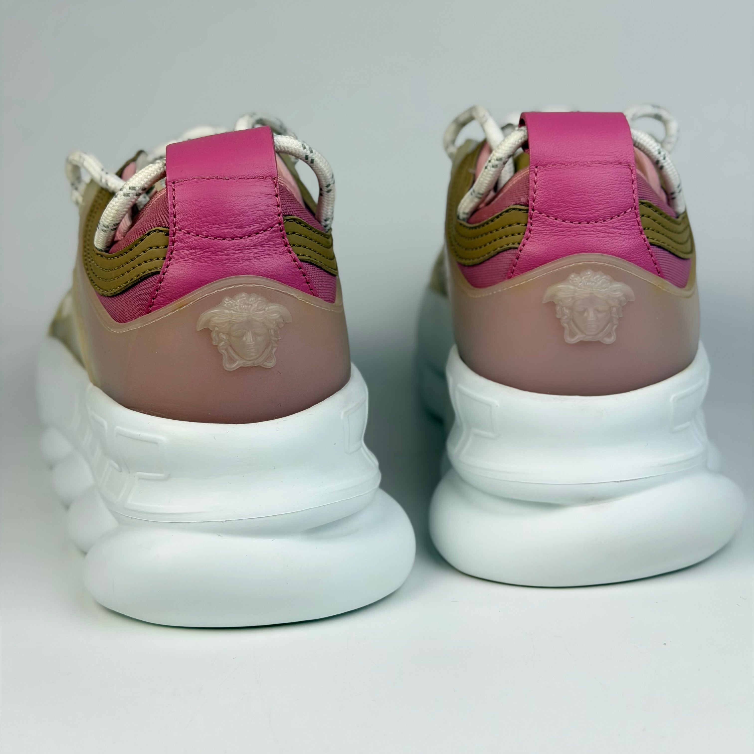 Versace Chain Reaction Barocco Print Beige/Pink