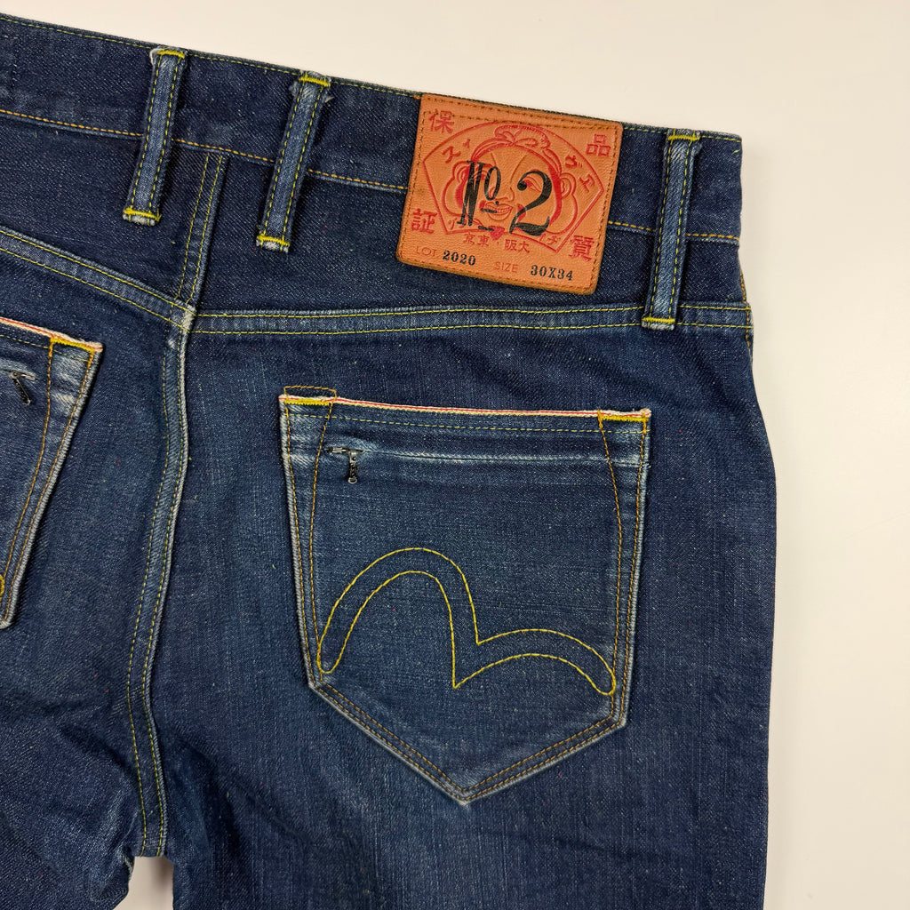 Evisu Seagull Pocket Embroidered Jeans