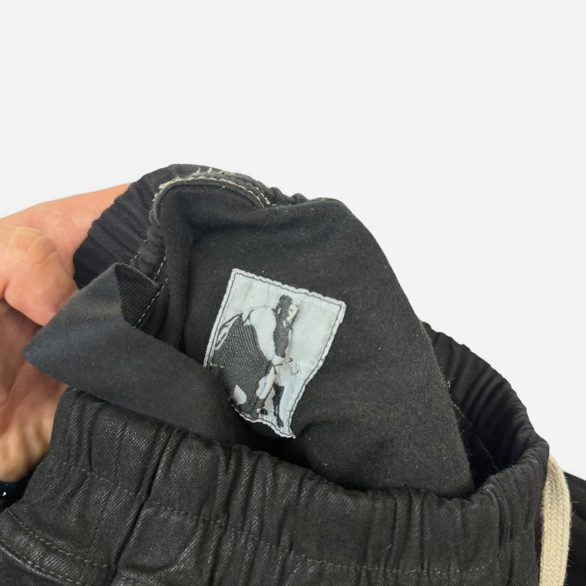 Rick Owens DRKSHDW Creatch Cargo Waxed Pants