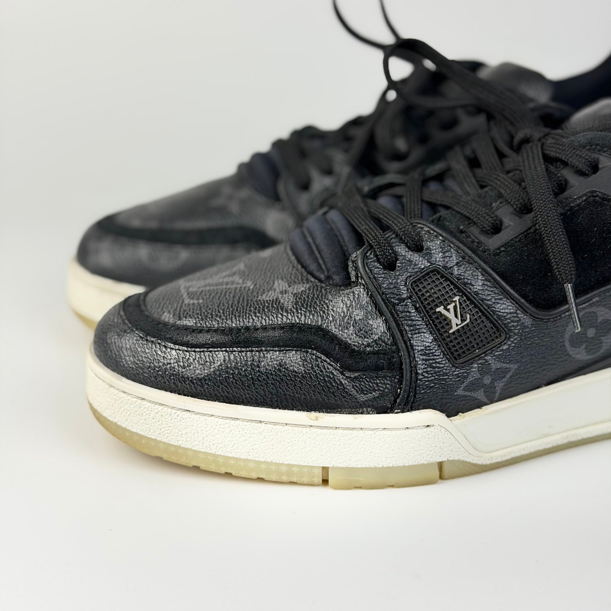 Louis Vuitton Black Monogram Trainer