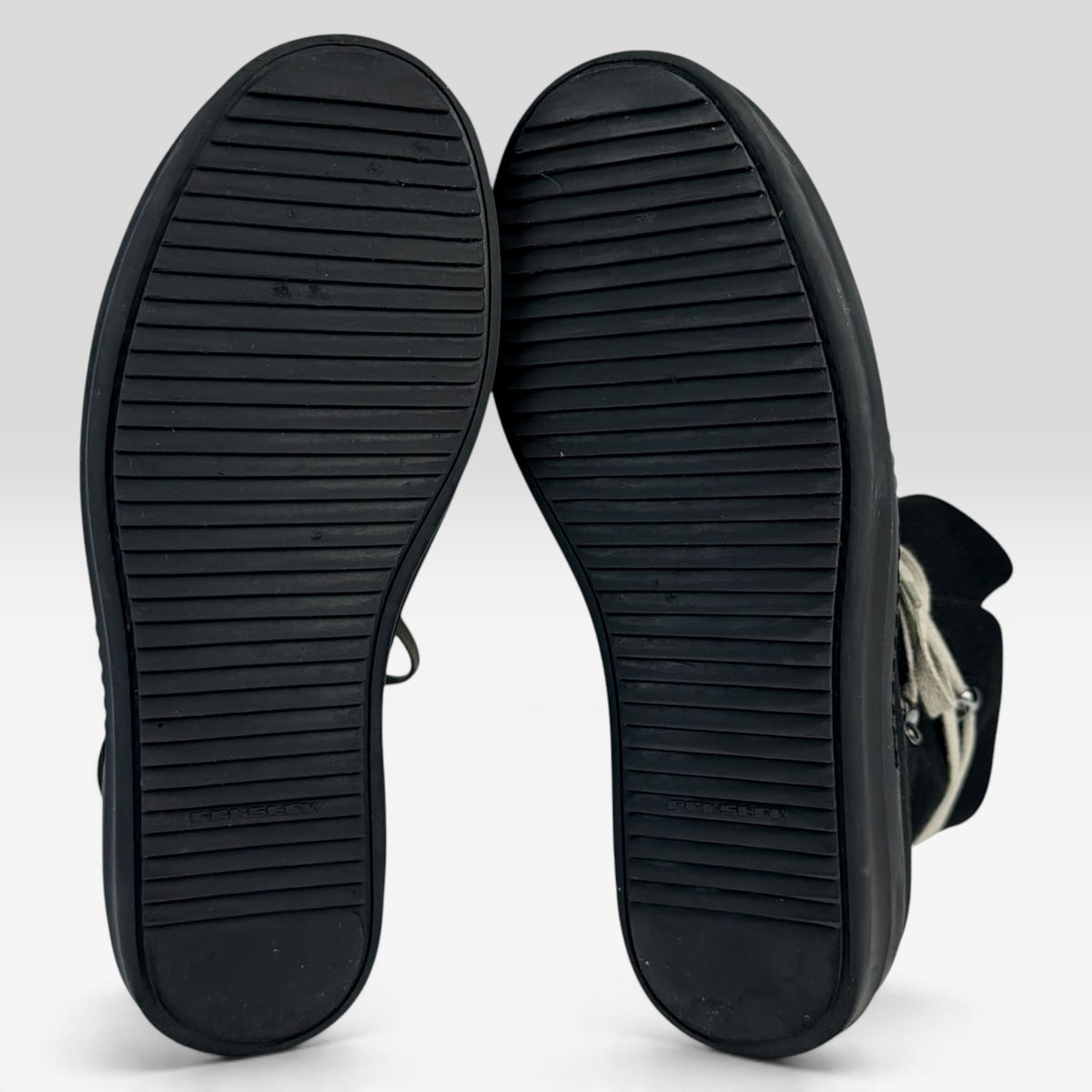 Rick Owens DRKSHDW Hexagram Ramones High Black/Pearl