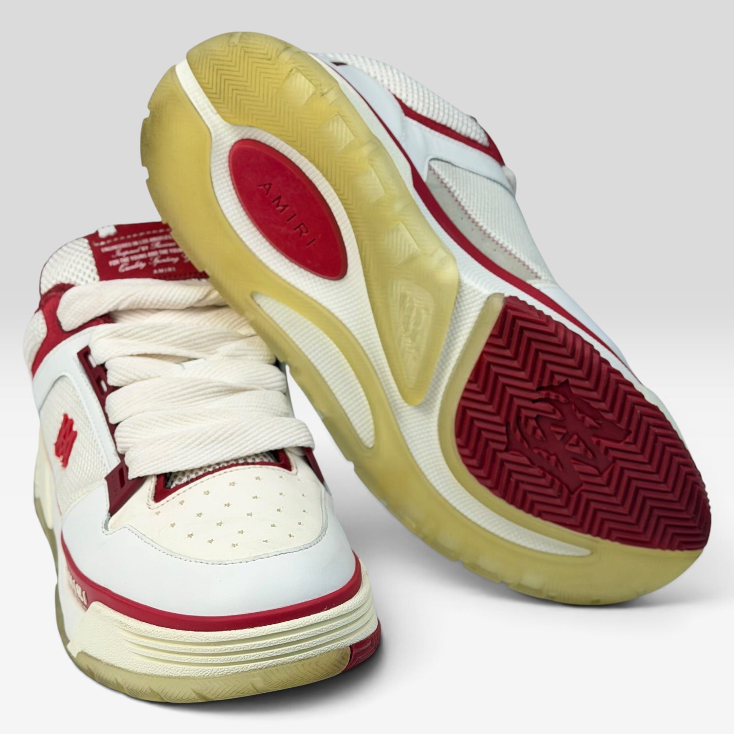 Amiri MA-1 White/Red | Sneakers Amiri