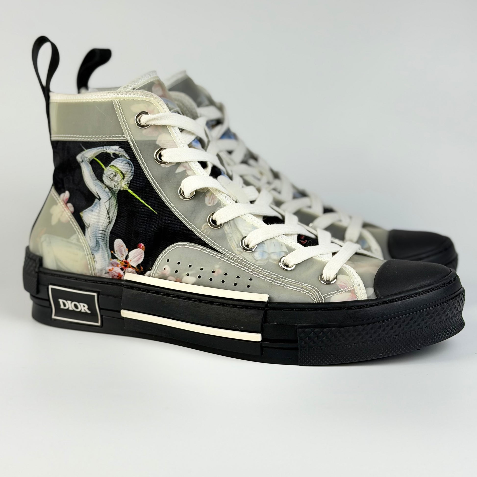 Dior B23 Sorayama Black Sneakers